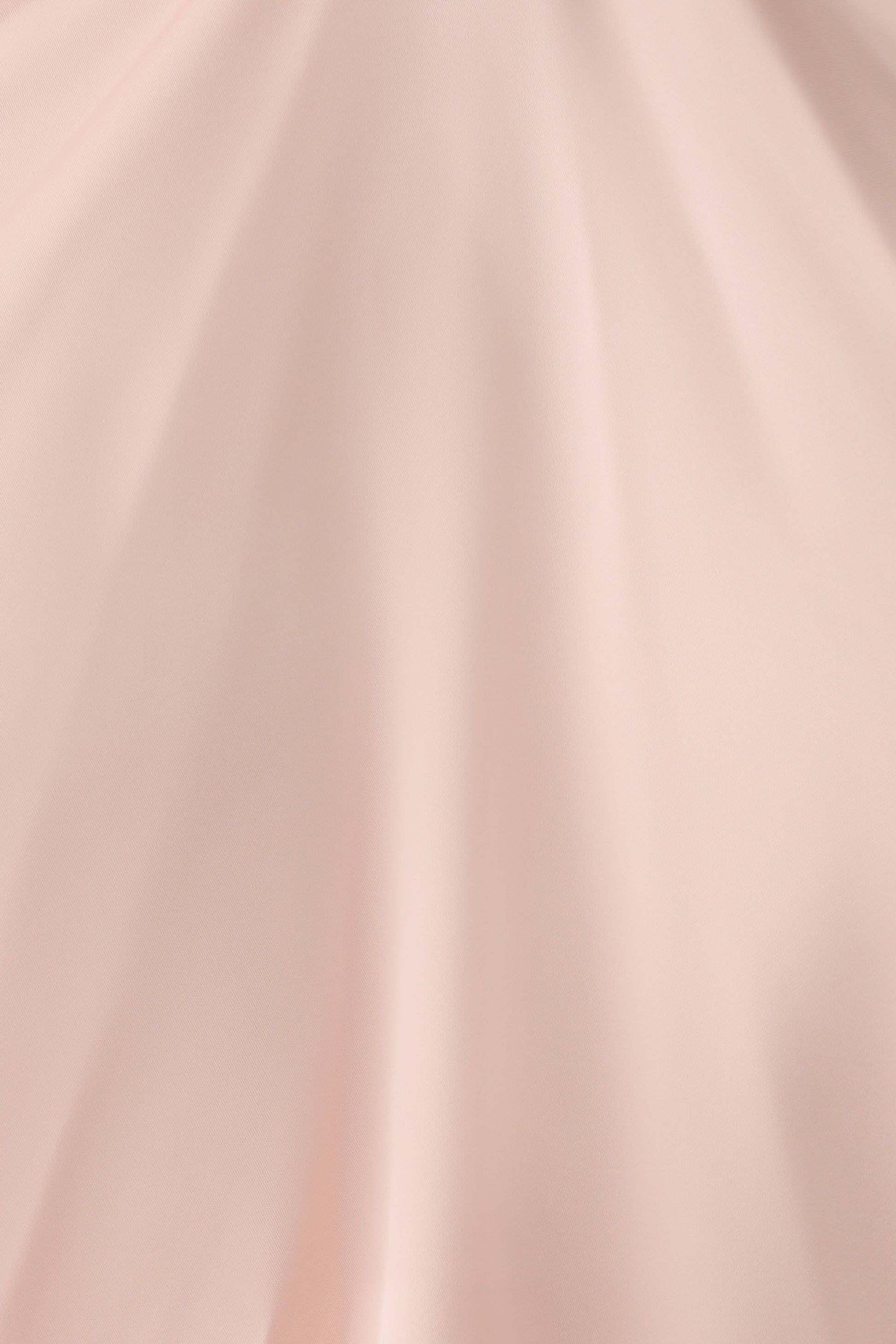 Adelaide Draped Satin Halter Top - Peach #8