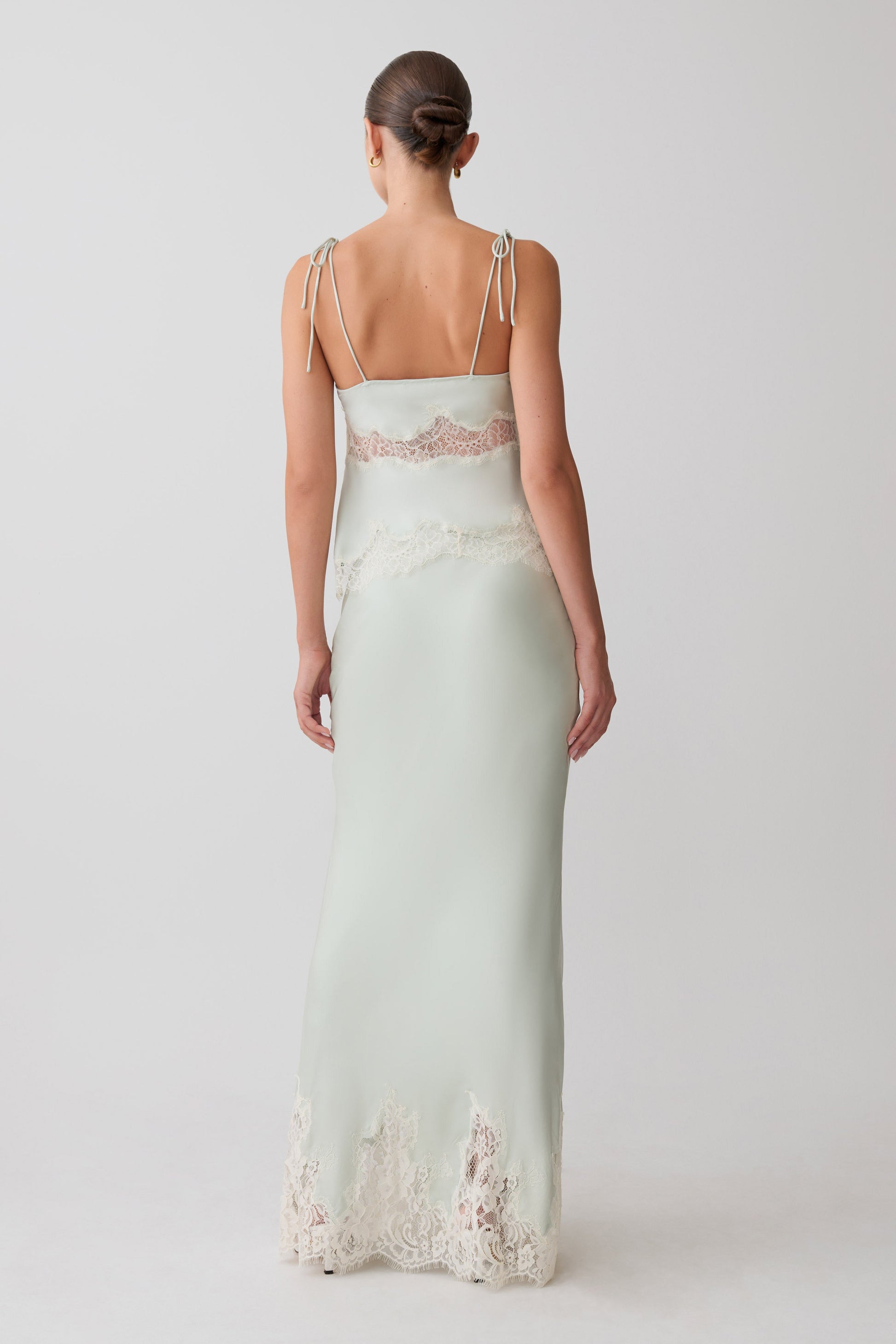 lace camisole for under dress DMN | Joe Lace Cami in Nude