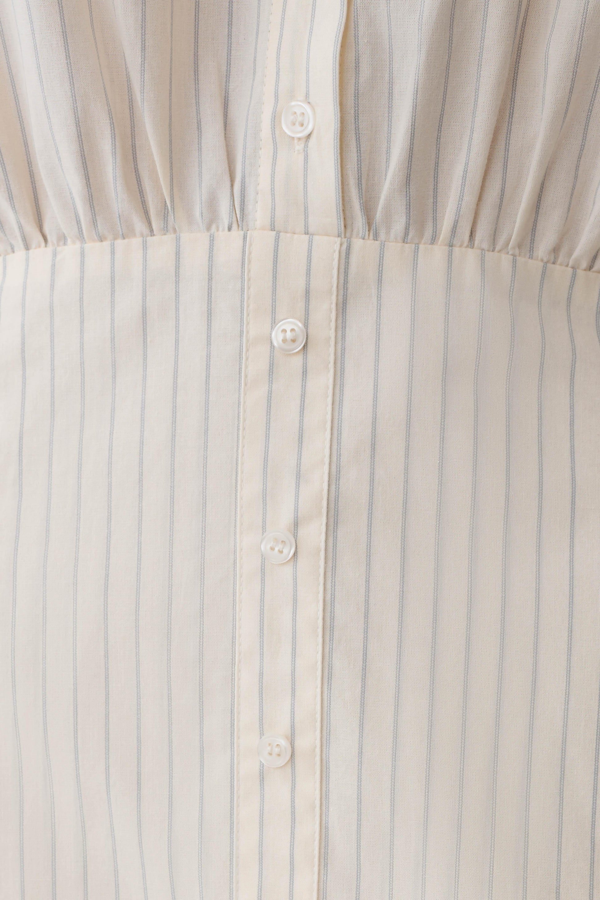 Ivy Oversize Shirt Mini Dress - Stripe #10