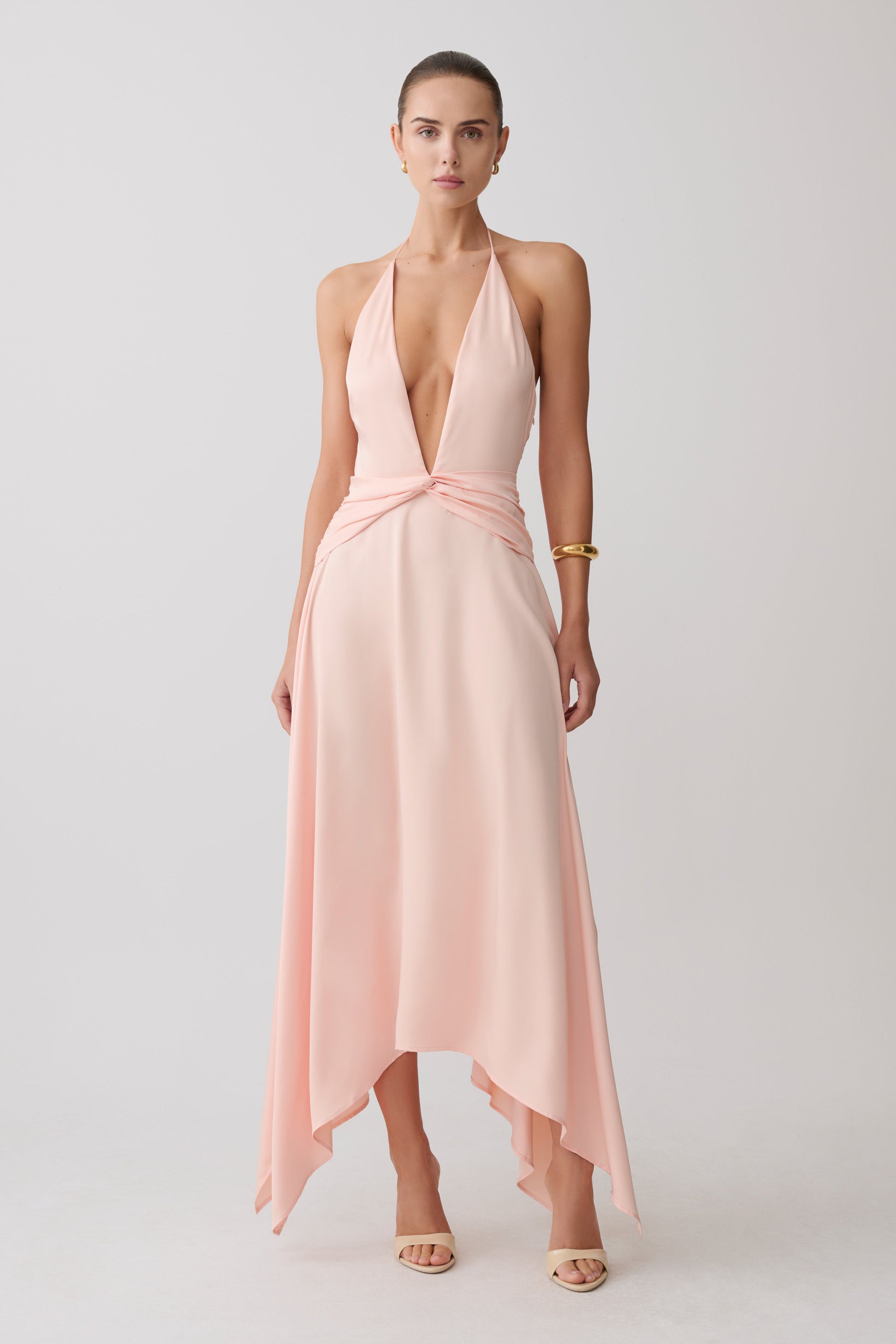 Maxi Dress Peach Backless Dress Boho Maxi Dress For Woman Backless Dress Halter Peace Dress Coral Maxi Dress Peach Backless Dress Boho Maxi Dress For Woman Backless Dress Halter Peace Dress Coral