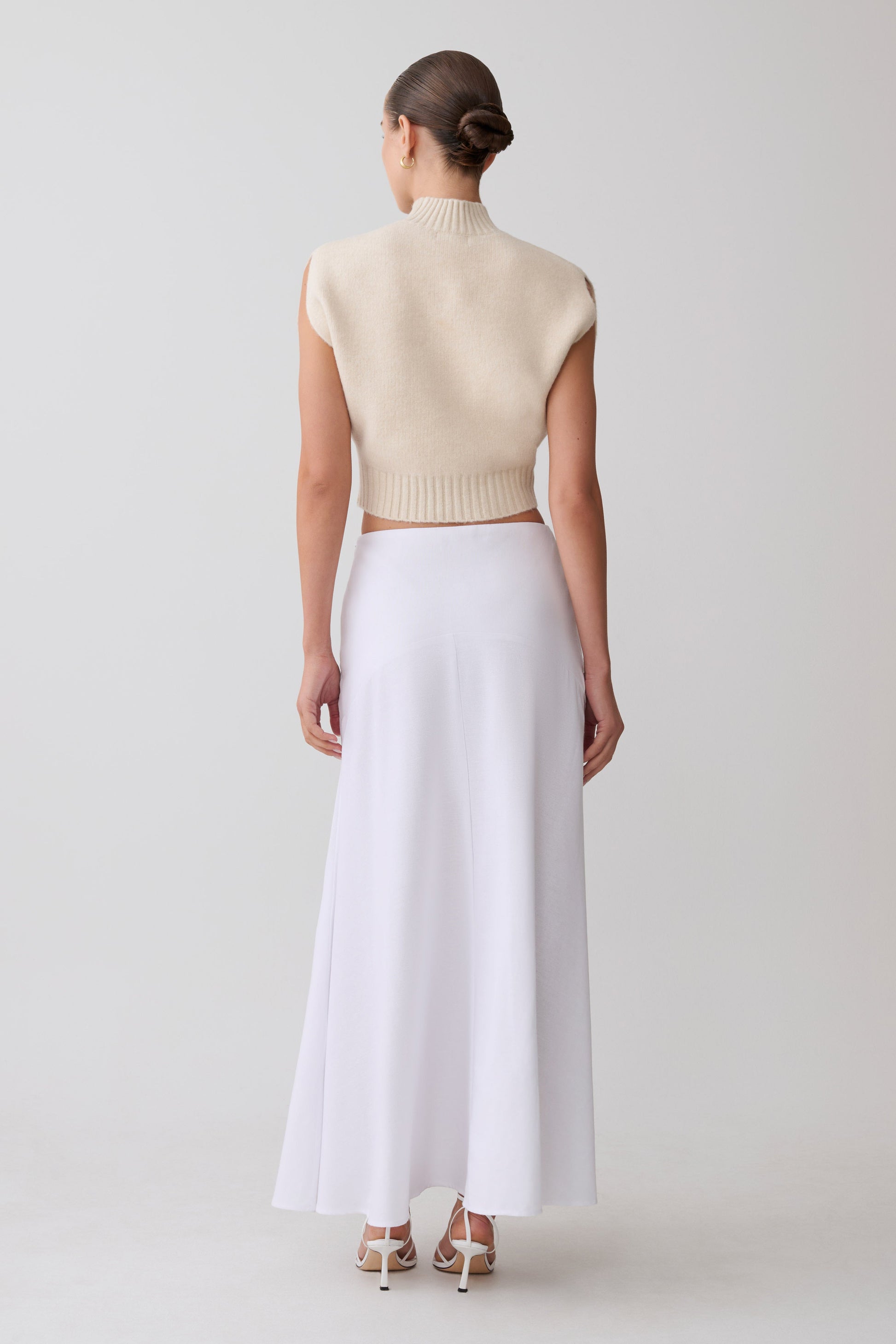 Niko Knit Oversized Top - Ivory #10