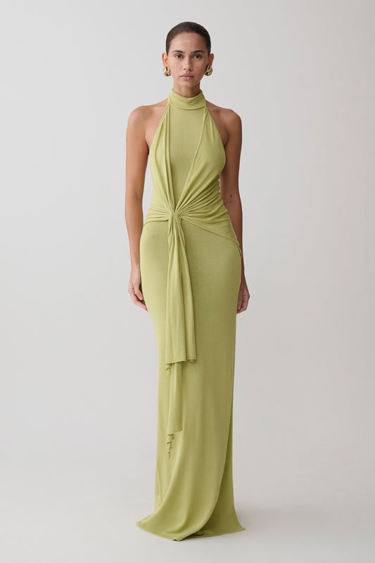 meshki green dress Elaine Chiffon Beaded Maxi / | hour celebrations. Jasmine Strapless Satin Maxi Dress