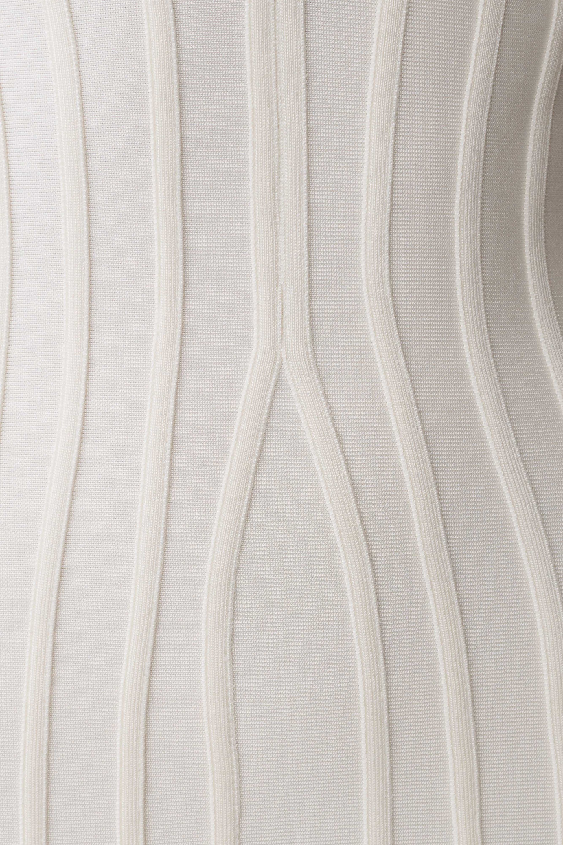 Gia Bandage Knit Midi Dress - Ivory #8