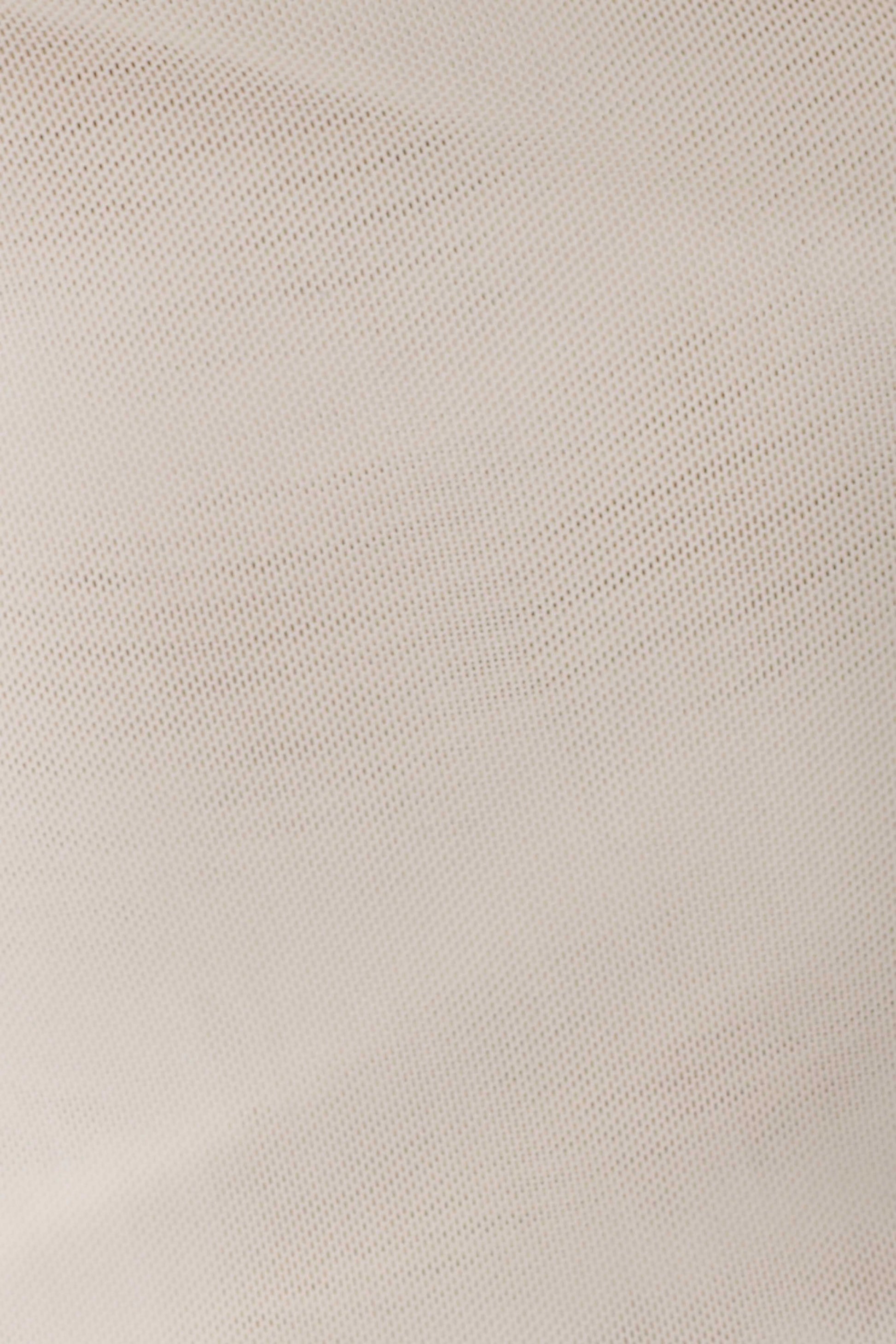 Lumi Long Sleeve Mesh Top - Bone #9
