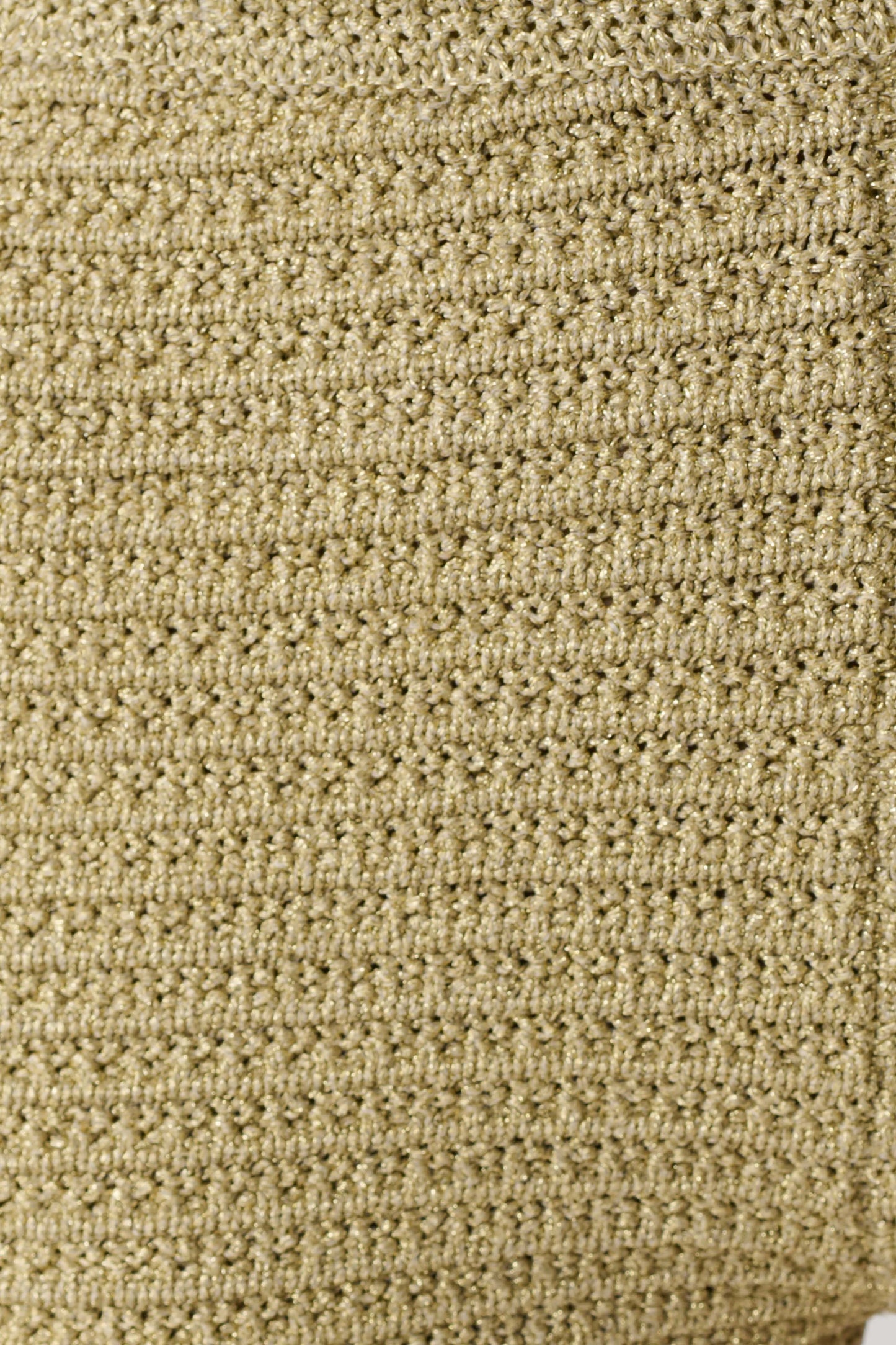 Renee Lurex Crochet Maxi Dress - Gold