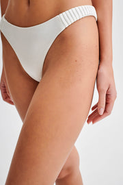 Michelle Cheeky Bikini Bottom - Ivory