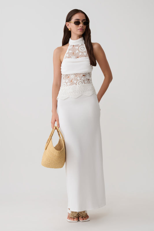 White Maxi Dresses - Shop Online | MESHKI US White Maxi Dresses - Shop Online | MESHKI US
