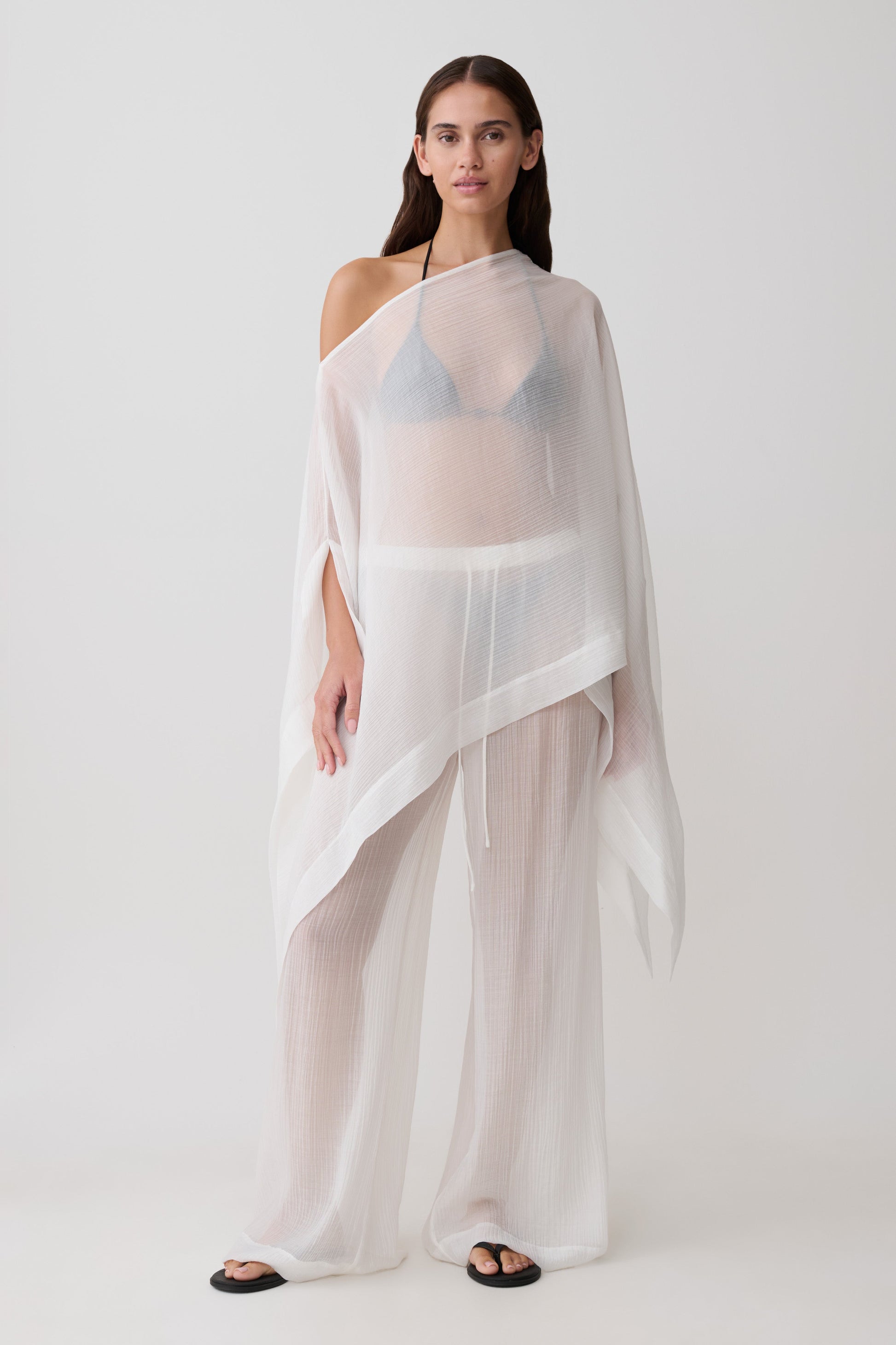 sheer dress pants 10 Ways to Style Sheer Pants for All Your Summer Plans