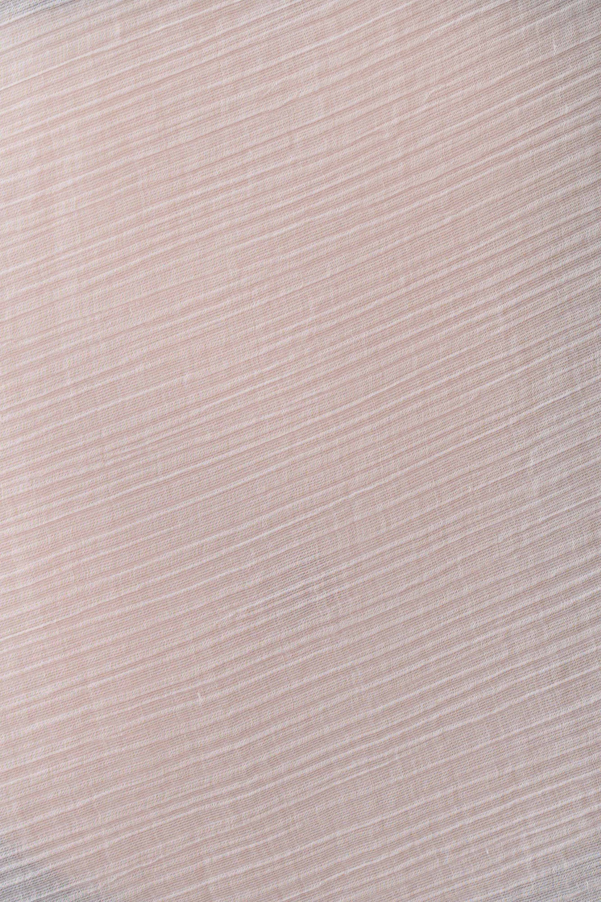 Leilani Sheer Draped Asymmetric Top - Ivory #7