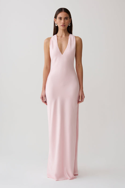 silk dresses near me dress, silk gown, silk maxi dress, silk satin dress and events Season Summer LilySilk Silk Maxi Dress Side