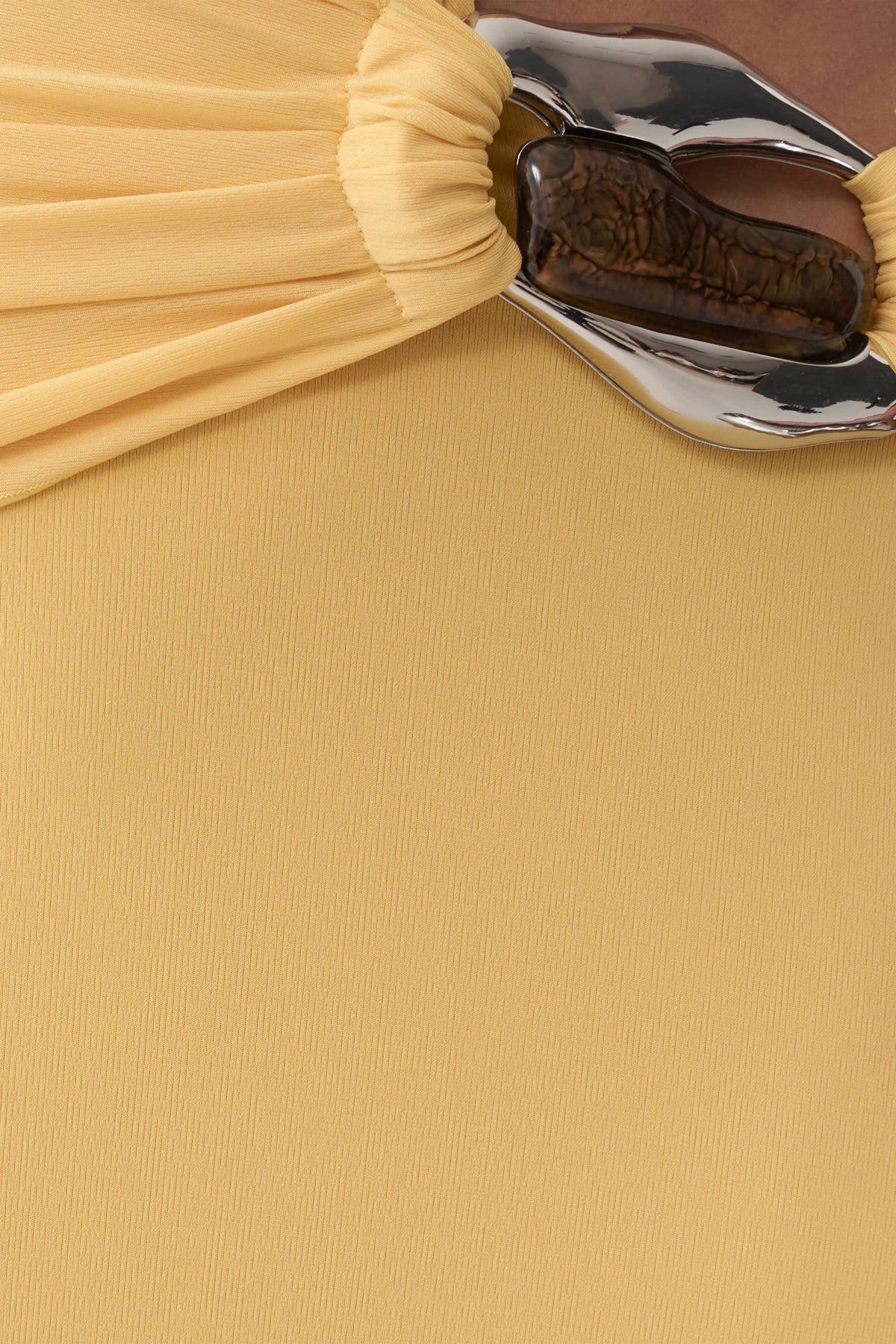 Klein Draped Jersey Gown With Hardware - Mango #6