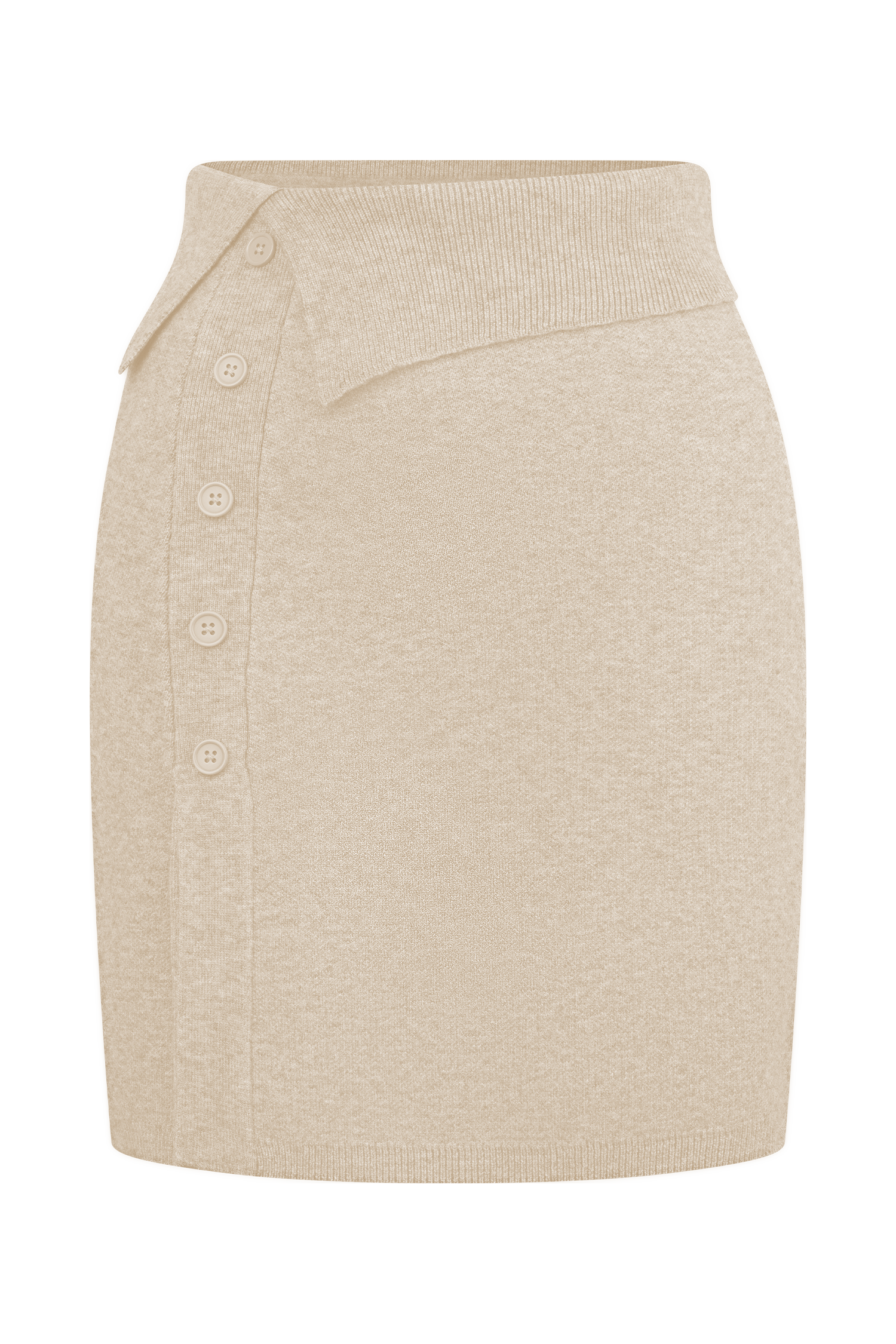 Annabelle Knit Mini Skirt - Cream | MESHKI US Annabelle Knit Mini Skirt - Cream | MESHKI US