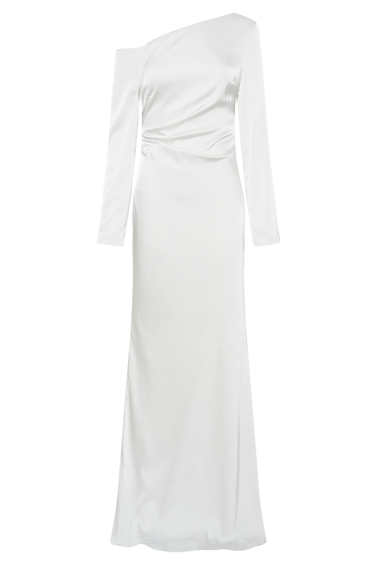 Avery Long Sleeve Maxi Dress / Ivory | Meshki | XXS Avery Long Sleeve Maxi Dress / Ivory | Meshki | XXS