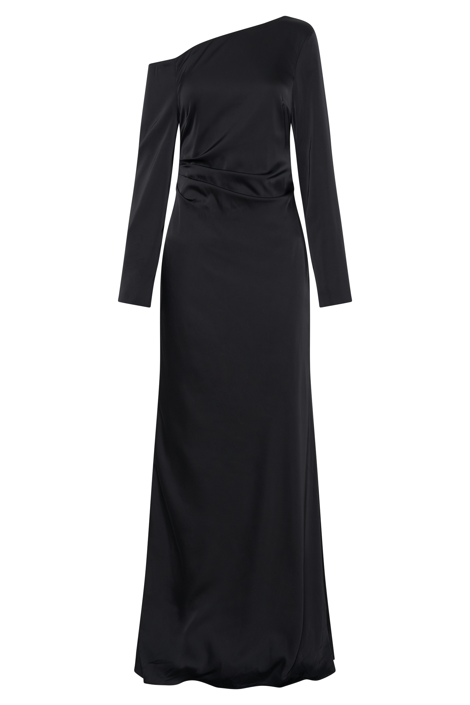 Avery Long Sleeve Maxi Dress Black MESHKI US