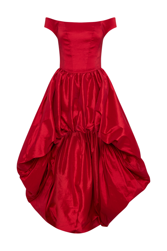formal red dress A-Line Satin Long Prom Dress, Red Long US 16 / Custom Color Red Homecoming Dresses Red Formal Dresses - Shop
