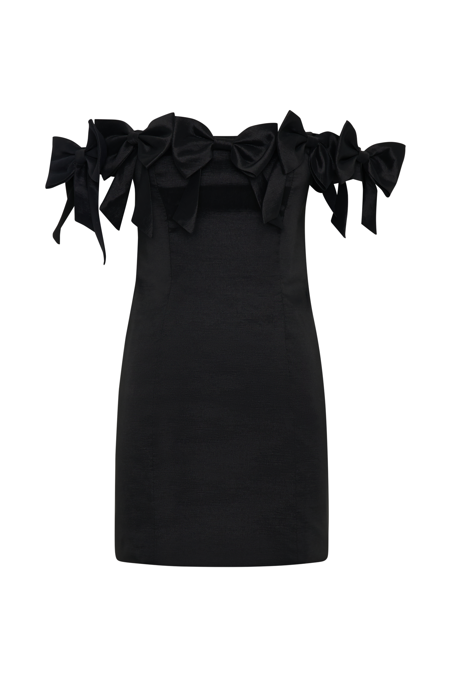 Rezerve Vuse Go Neva Strapless Bow-Detail A-Line Mini Dress in Ivory US Rezerve Vuse Go Neva Strapless Bow-Detail A-Line Mini Dress in Ivory US