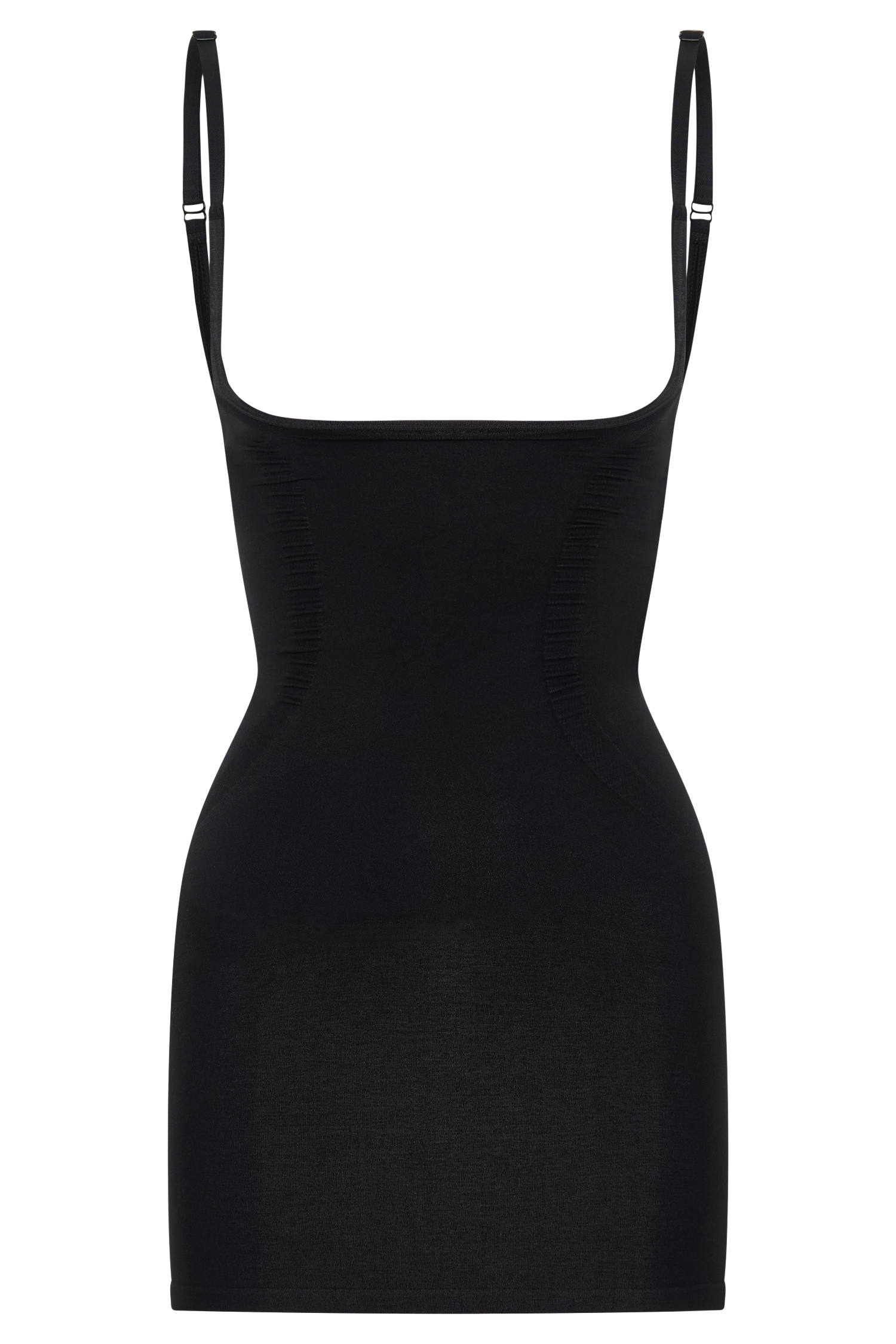Jocelyn Backless Shapewear Mini Dress / Black | MESHKI