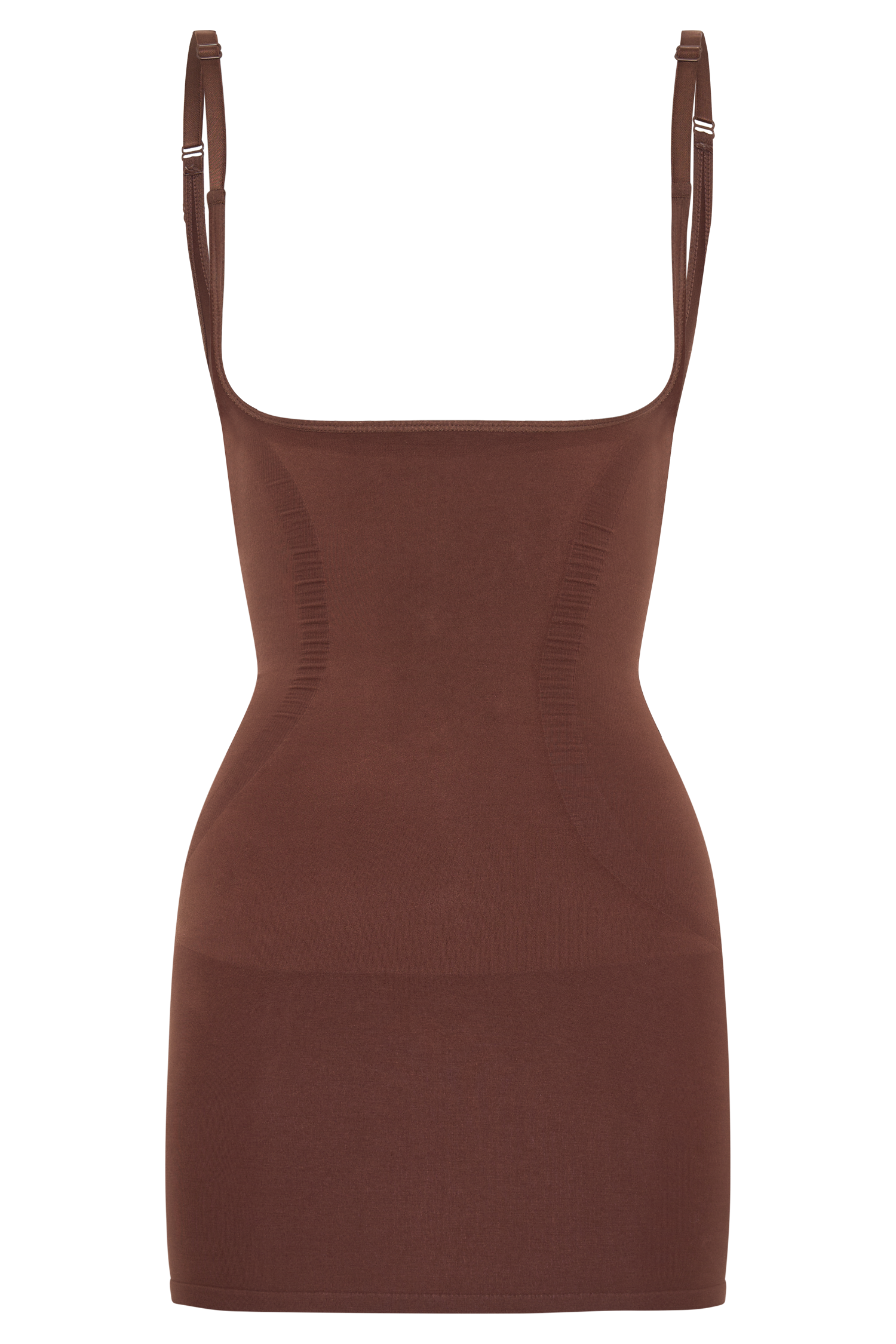 Jocelyn Backless Shapewear Mini Dress / Espresso | Meshki | XL Jocelyn Backless Shapewear Mini Dress / Espresso | Meshki | XL