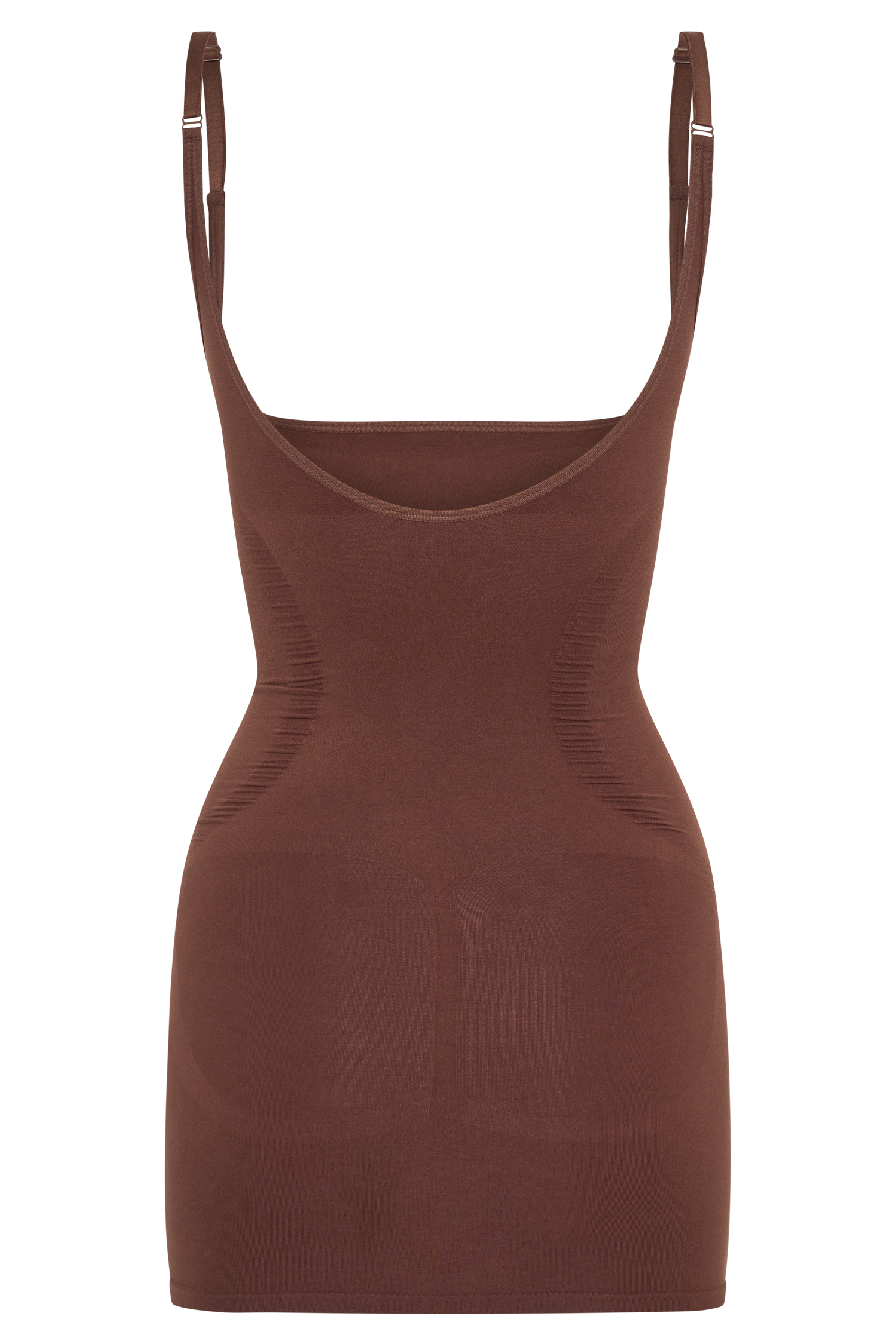 Jocelyn Backless Shapewear Mini Dress / Espresso | Meshki | XL Jocelyn Backless Shapewear Mini Dress / Espresso | Meshki | XL