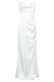 Marilyn Corset Gown - White