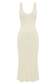 Easton Knit Midi Dress - Ivory