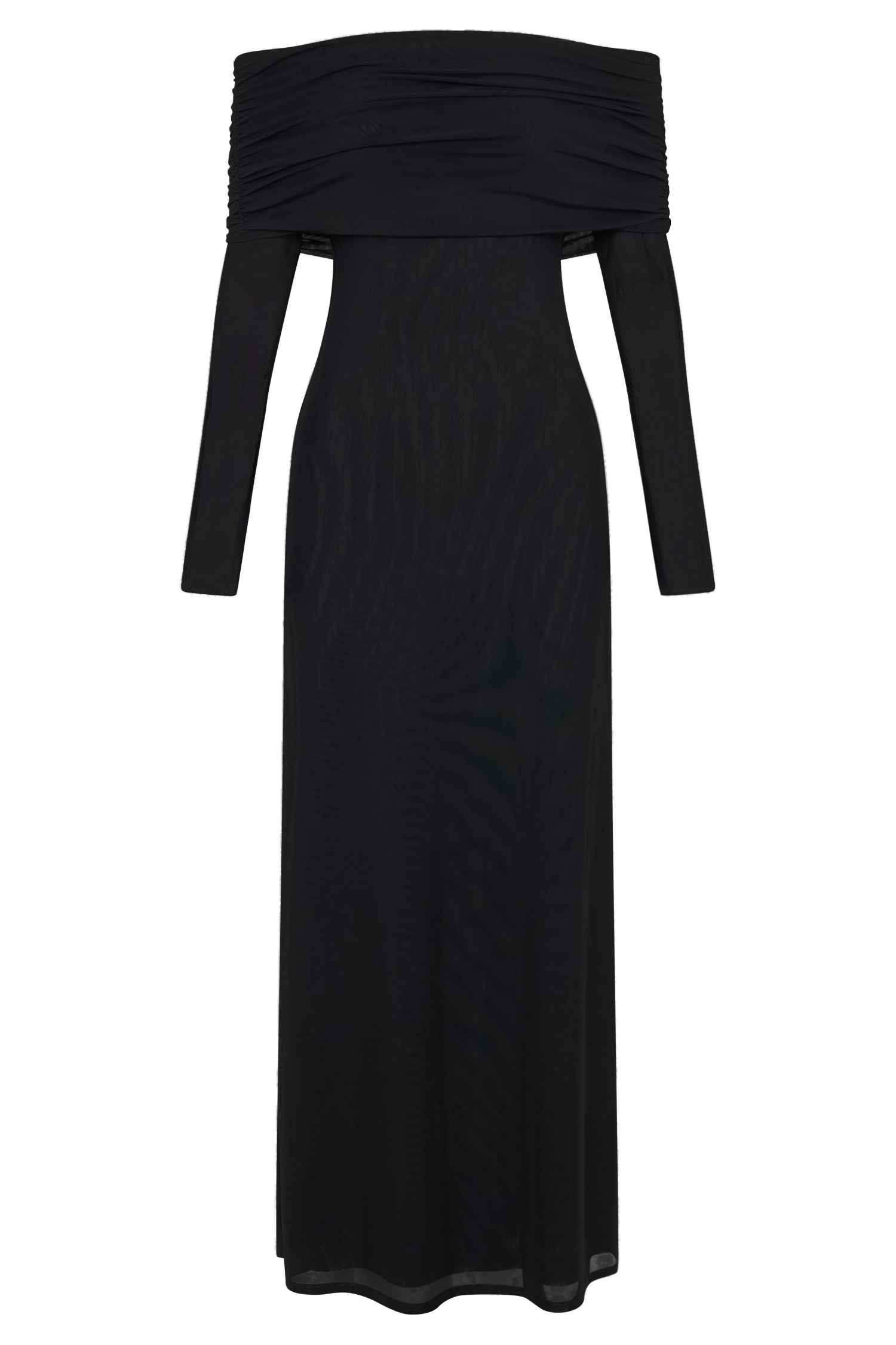 Josie Off Shoulder Mesh Maxi Dress - Black | MESHKI US Josie Off Shoulder Mesh Maxi Dress - Black | MESHKI US