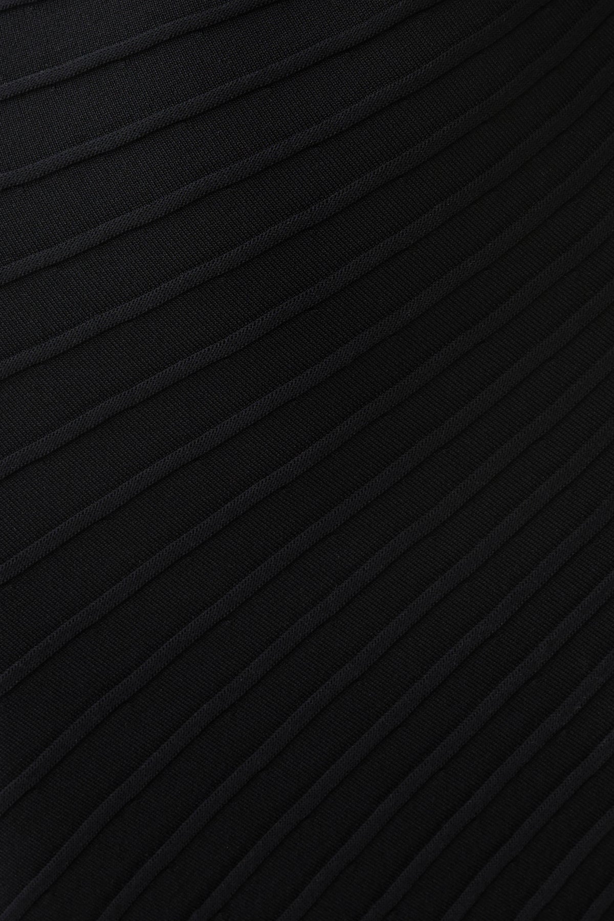 Milasandra Pleated Knit Dress - Black #5