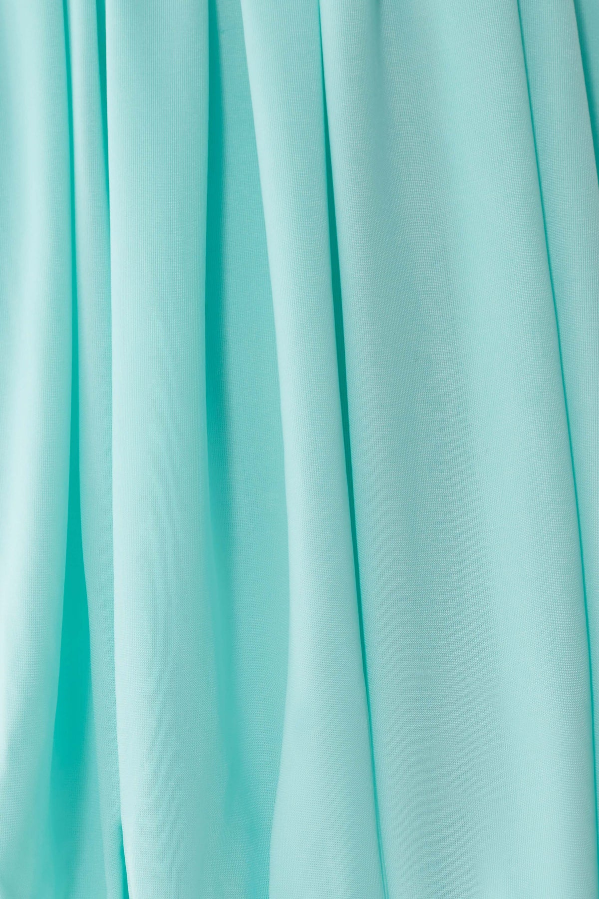 Safiya Strapless Gathered Bubble Mini Dress - Aqua Blue #5