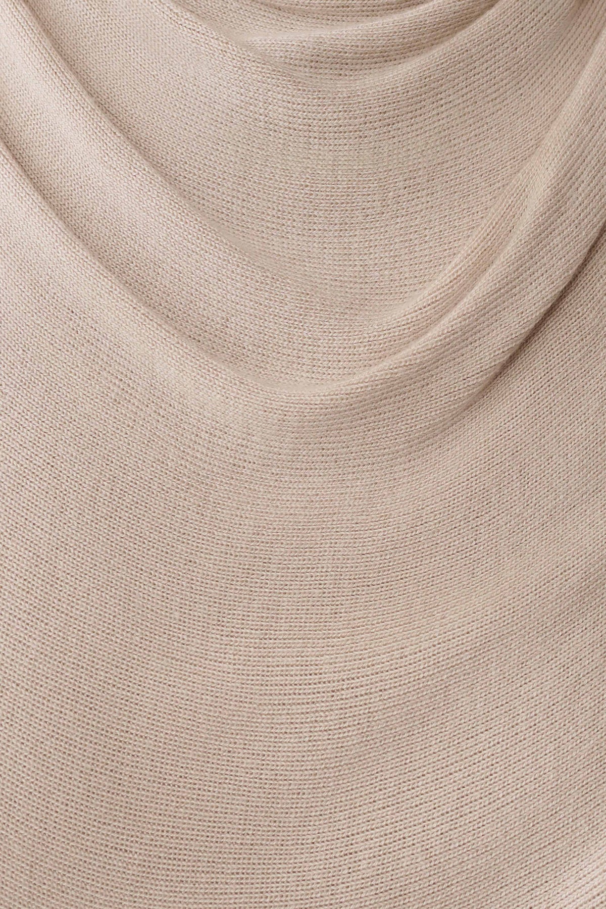 Alexandre Drape Front Knit Maxi Dress - Nude