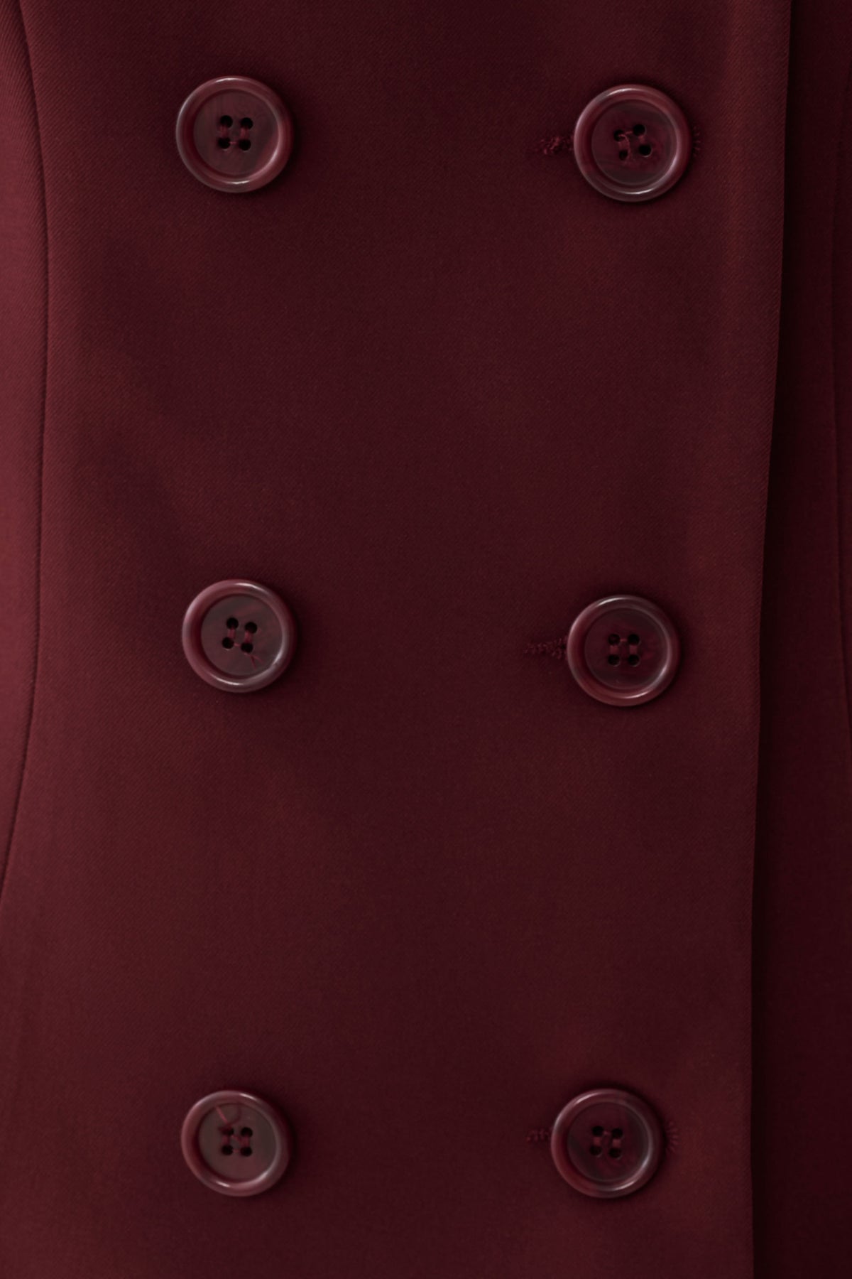 Luciana Suiting Mini Dress - Wine