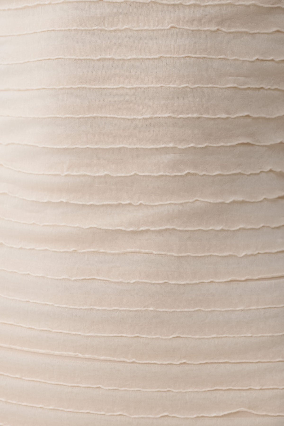 Nara Frilled Midi Dress - Ivory #6