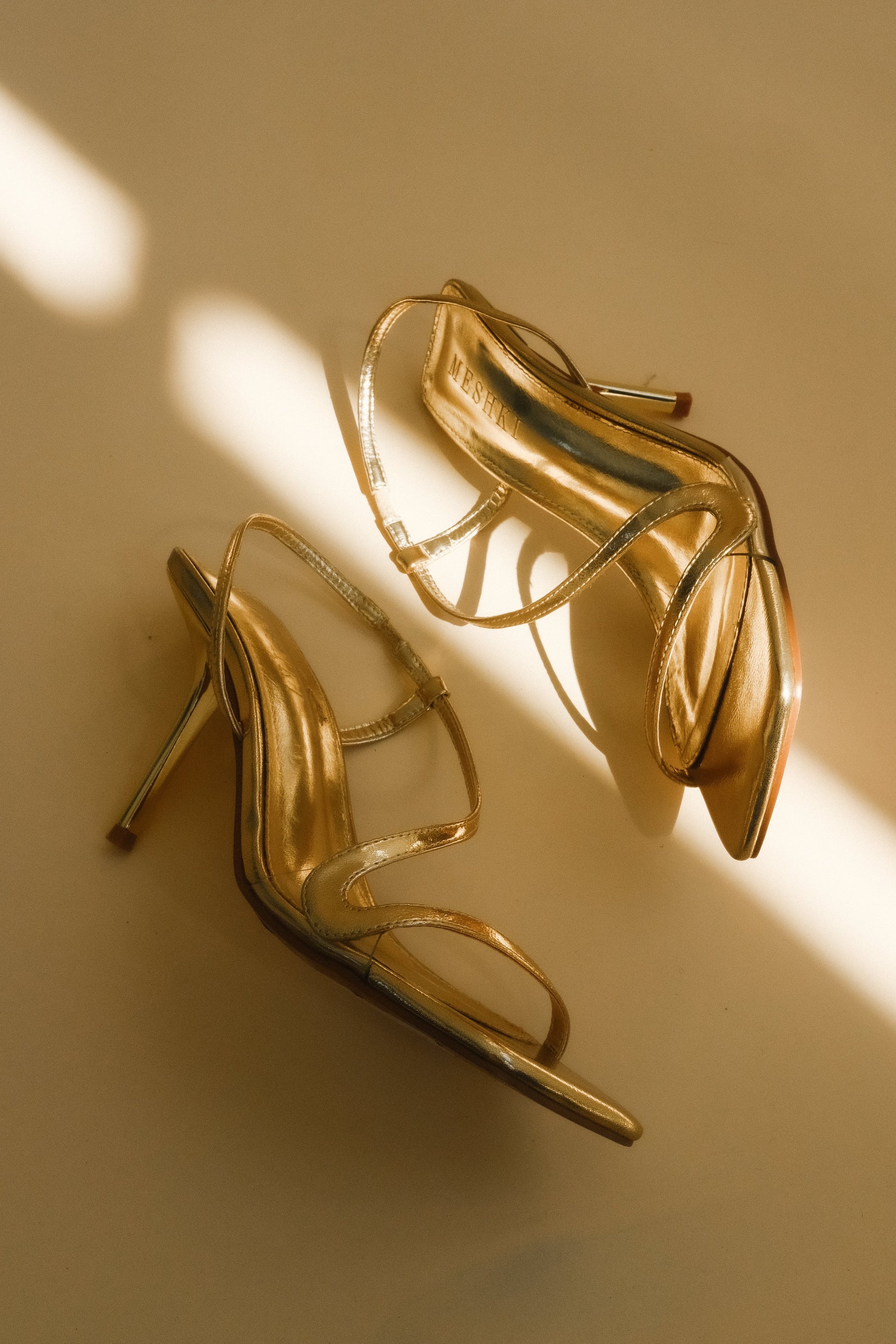 Jaska Metallic High Heel - Gold