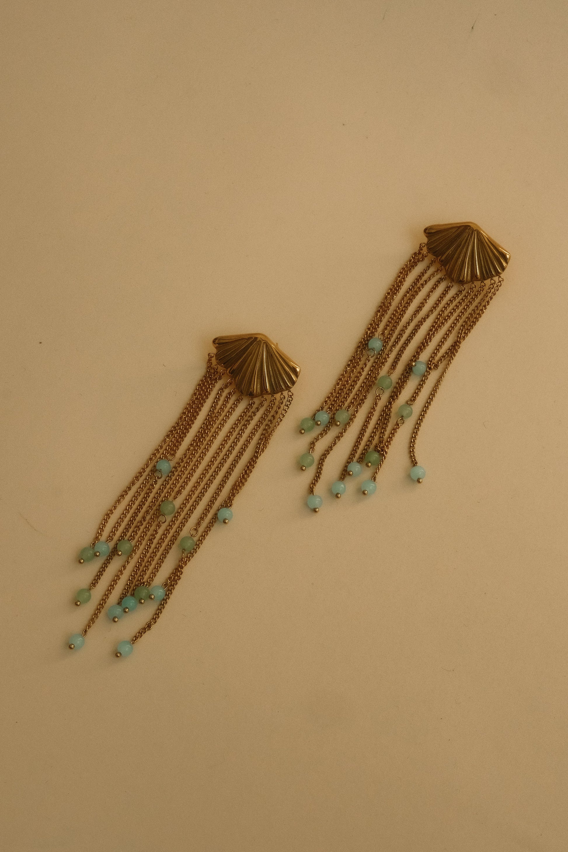 Maia Chandelier Earrings - Gold #4