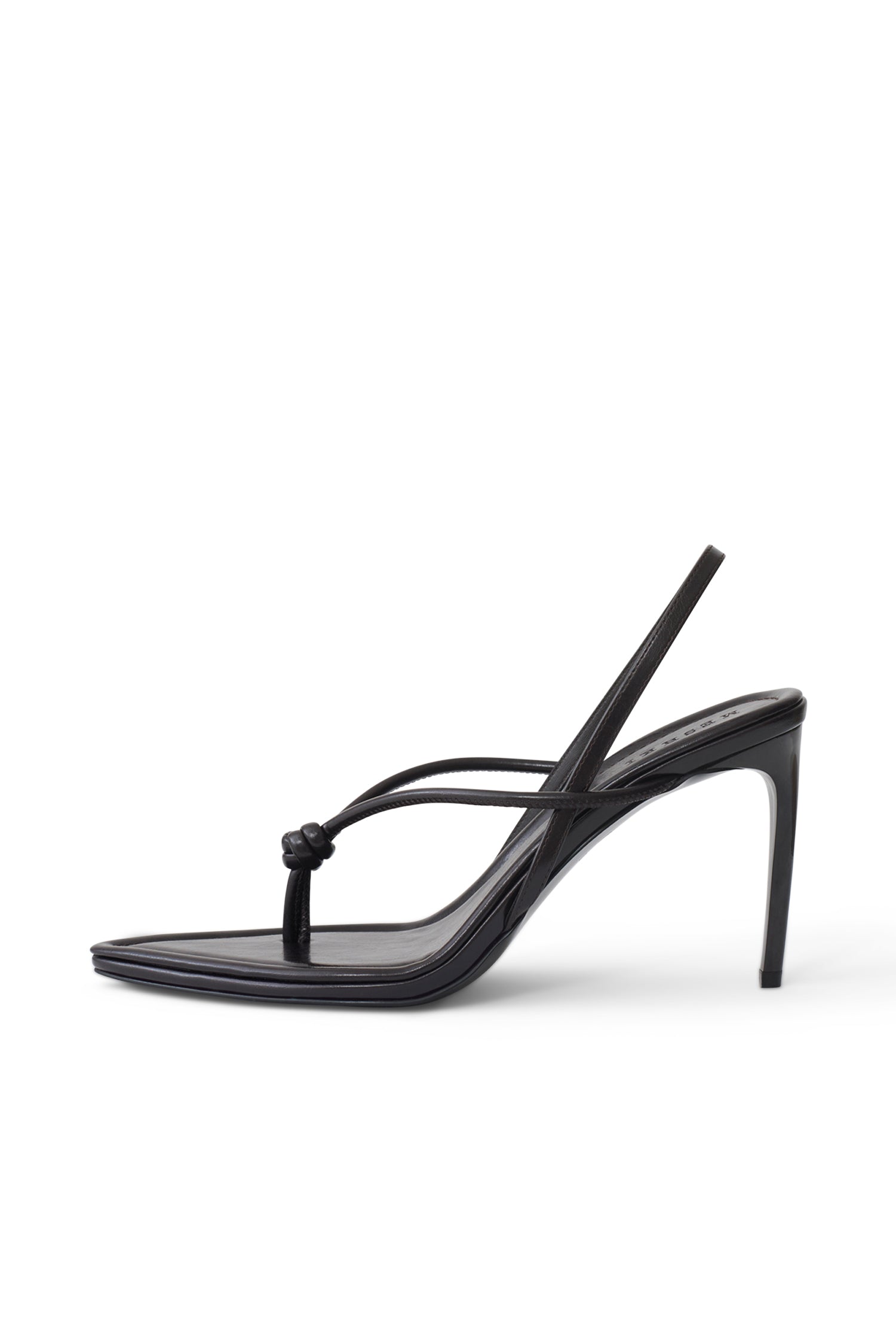 Nikkie Knot Sling Back Heel - Chocolate #3