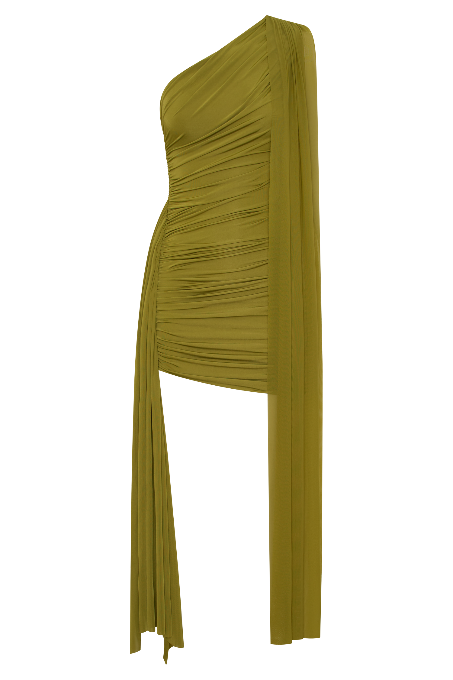 Asher Mini Dress - Olive #9