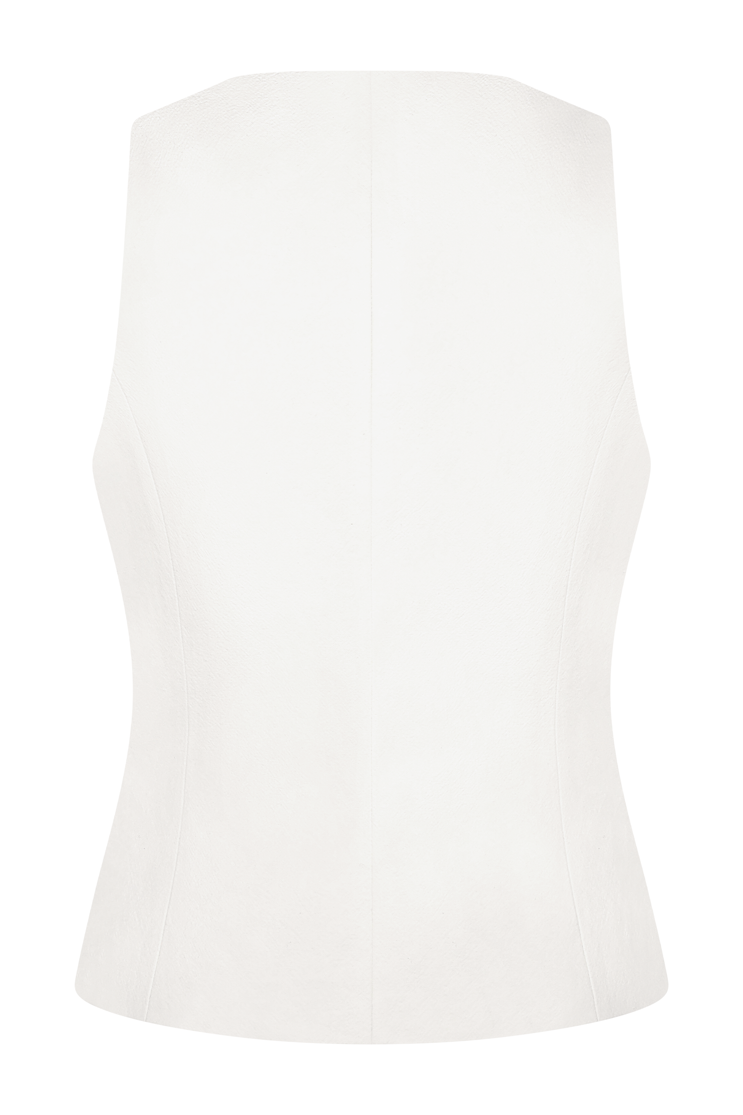 Aldea Cotton Sleeveless Top - White #6