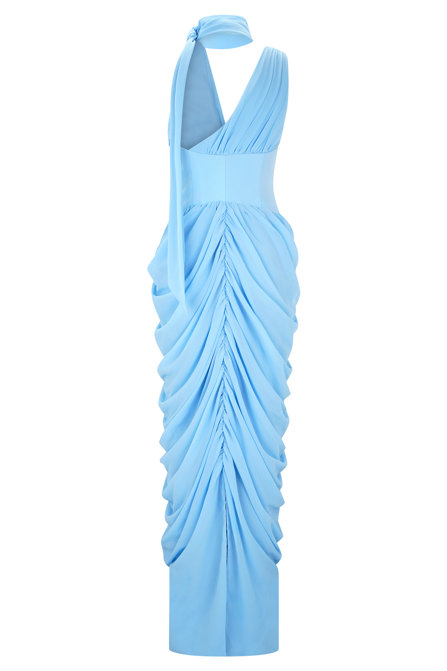 Alex Chiffon Maxi Dress / Blue | Meshki | XL Alex Chiffon Maxi Dress / Blue | Meshki | XL