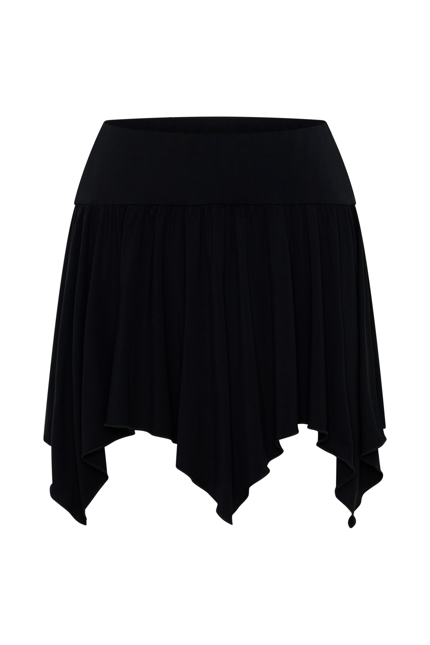Ambrose Hankie Mini Skirt - Black