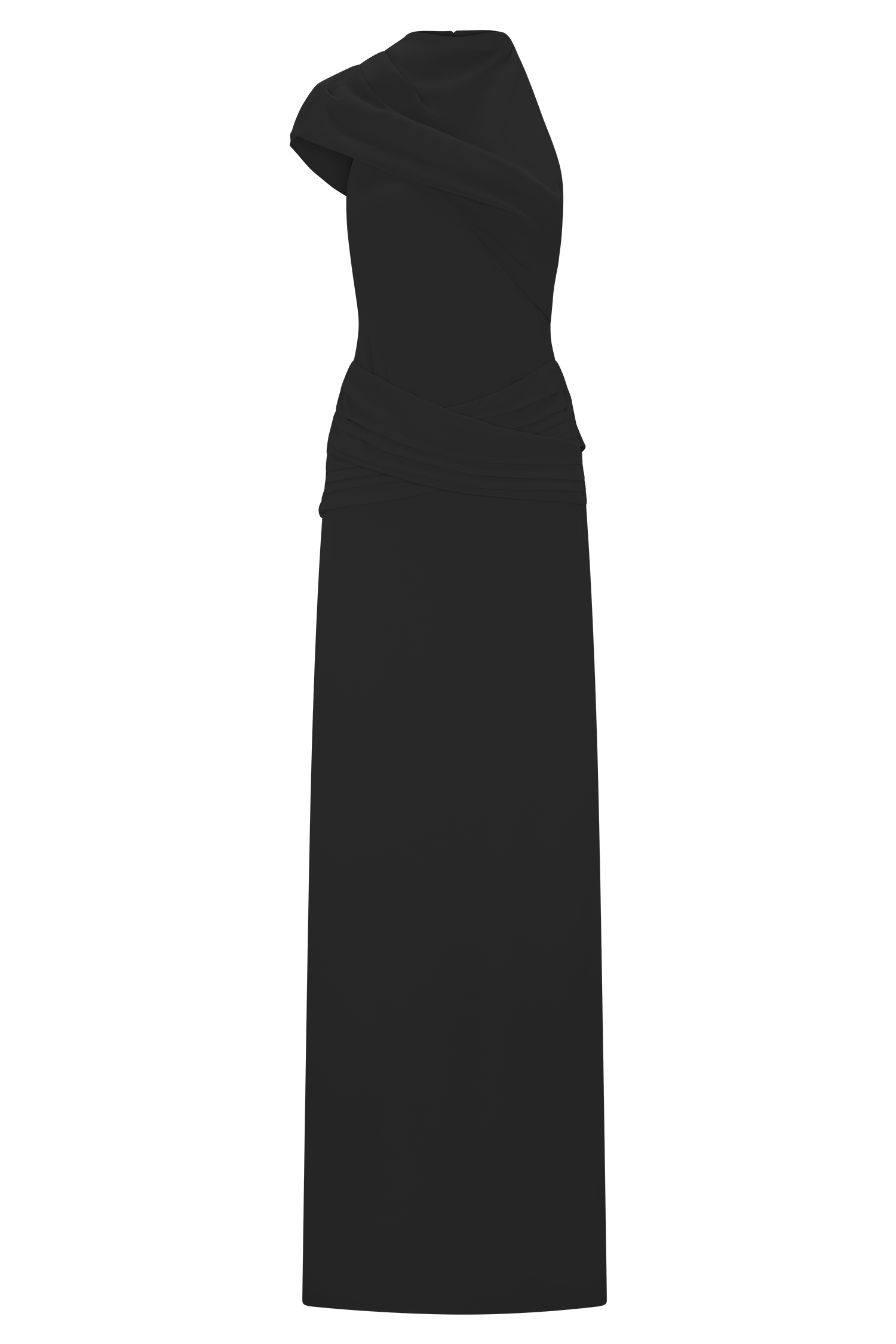 Analia Chiffon Maxi Dress / Black | Meshki | M Analia Chiffon Maxi Dress / Black | Meshki | M