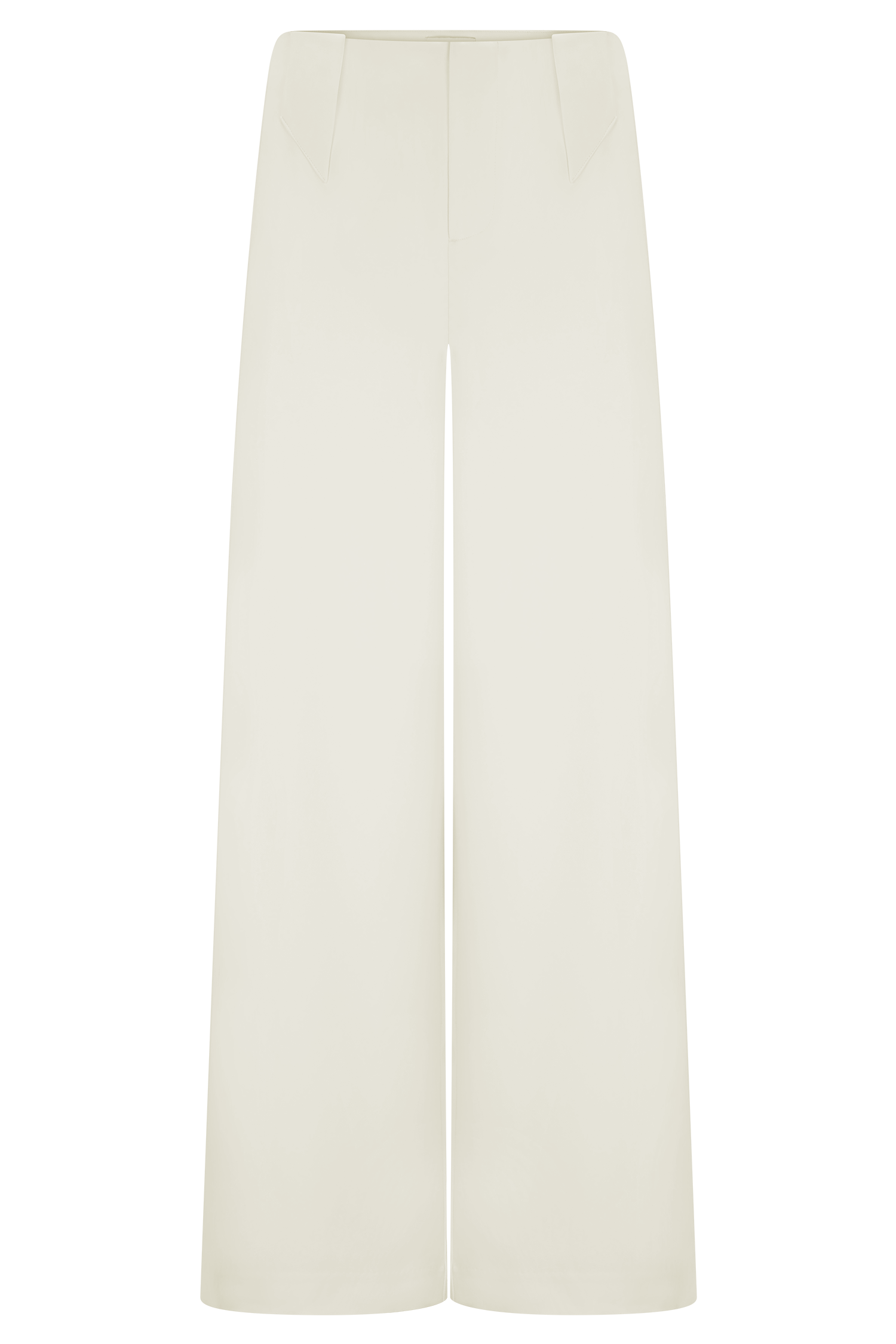 Arlo Wide Leg Suiting Trouser - Ivory #11