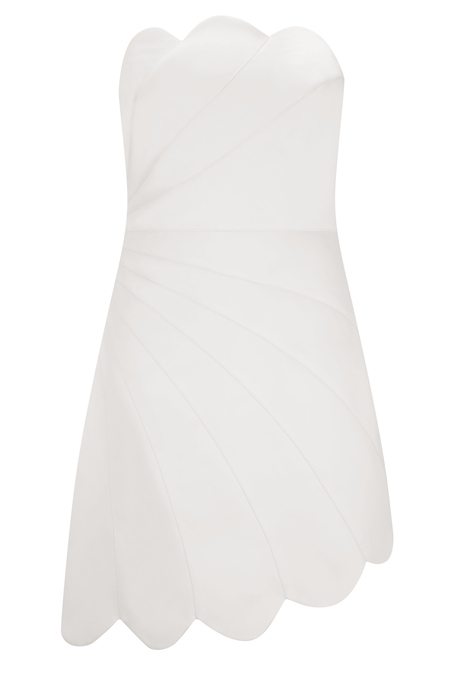 Atenea Satin Mini Dress - White | MESHKI US Atenea Satin Mini Dress - White | MESHKI US
