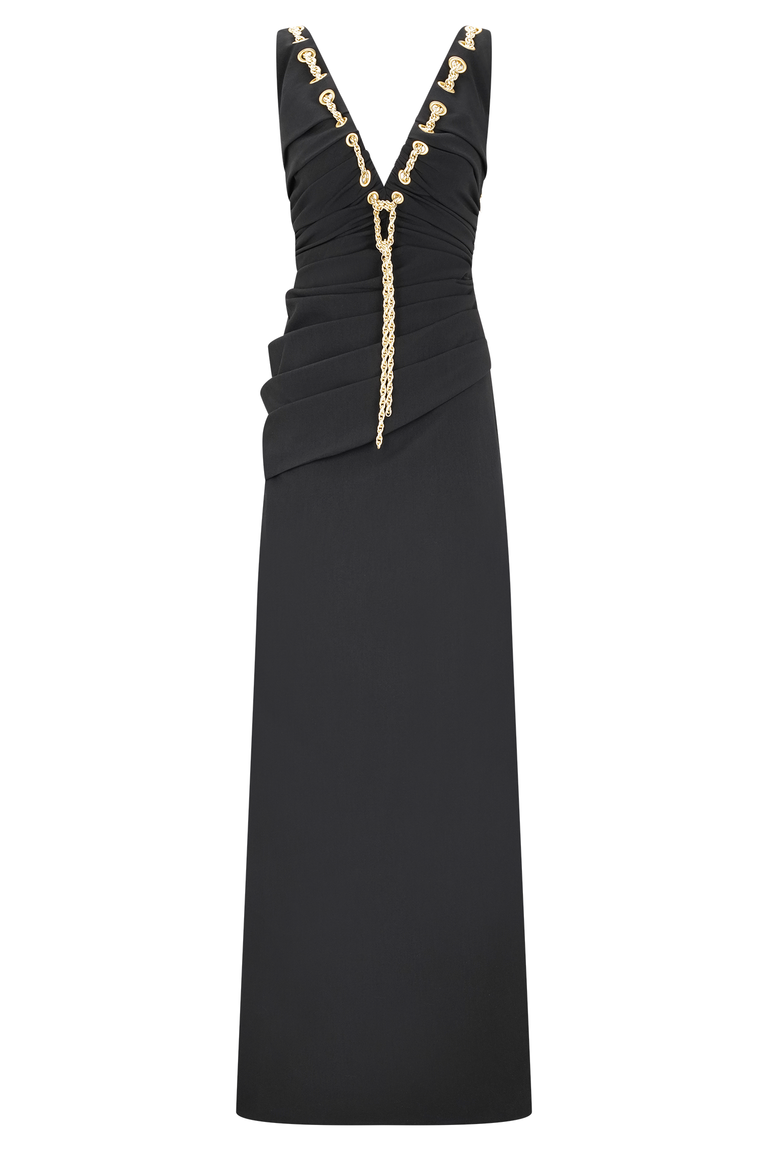 Axton Low Neck Maxi Dress - Black | MESHKI US Axton Low Neck Maxi Dress - Black | MESHKI US