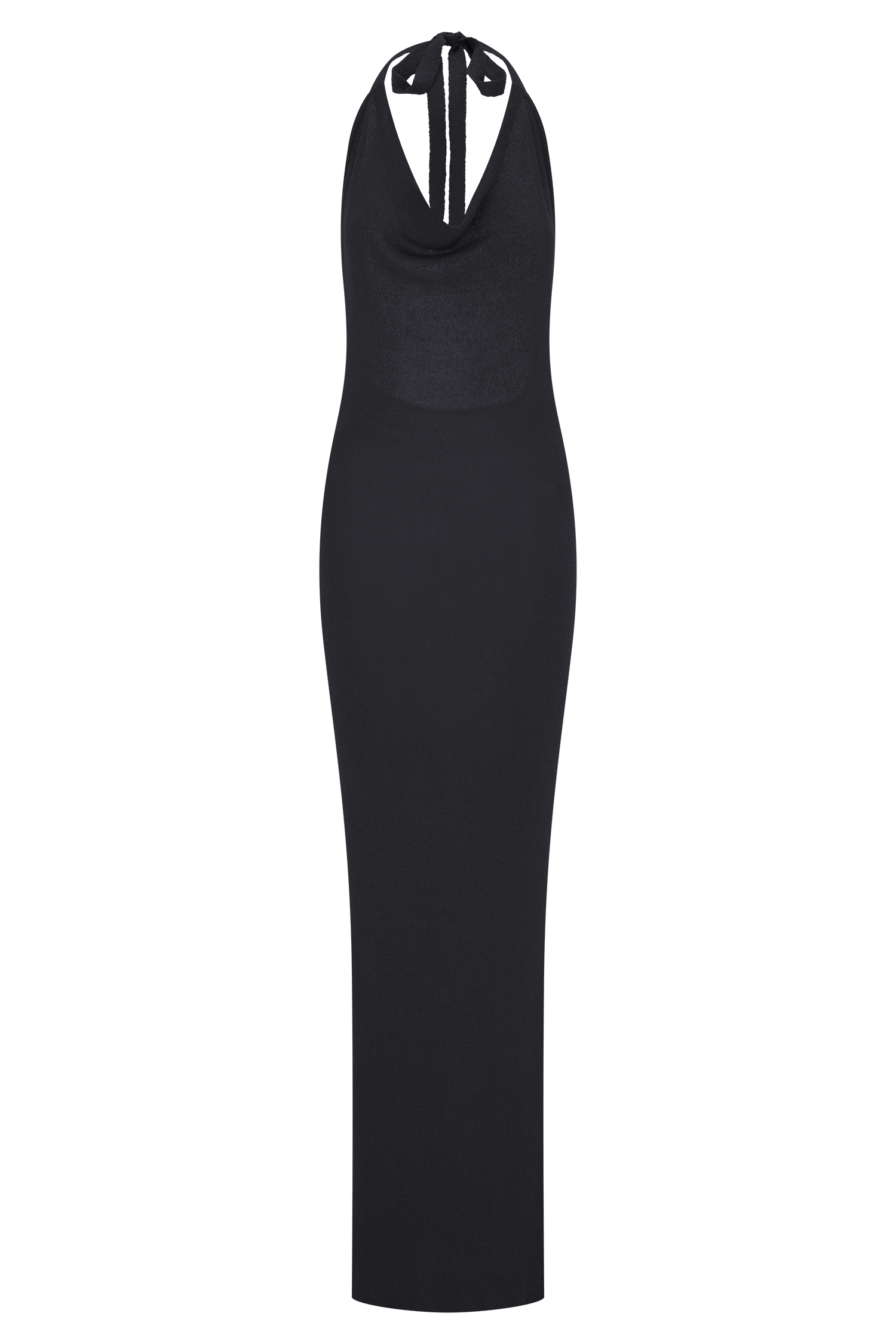 Ayella Cowl Knit Maxi Dress / Black | MESHKI | XXL Ayella Cowl Knit Maxi Dress / Black | MESHKI | XXL