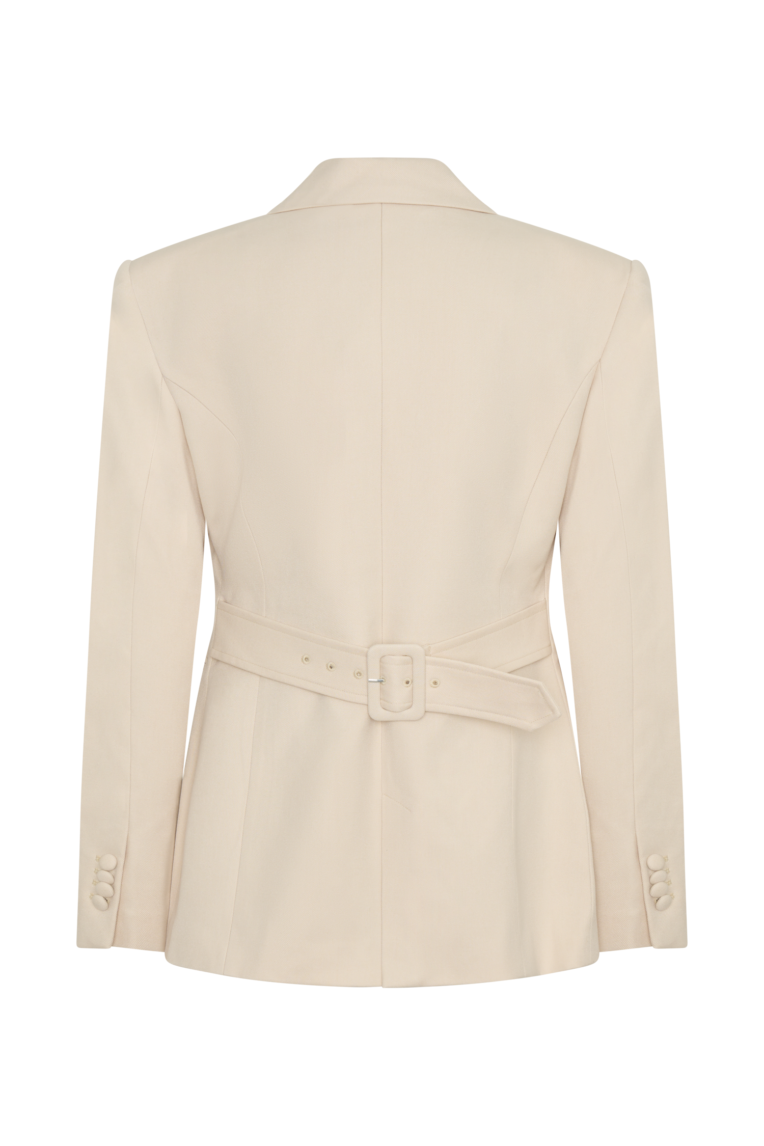 Bellamy Cinched Blazer - Buttermilk #9