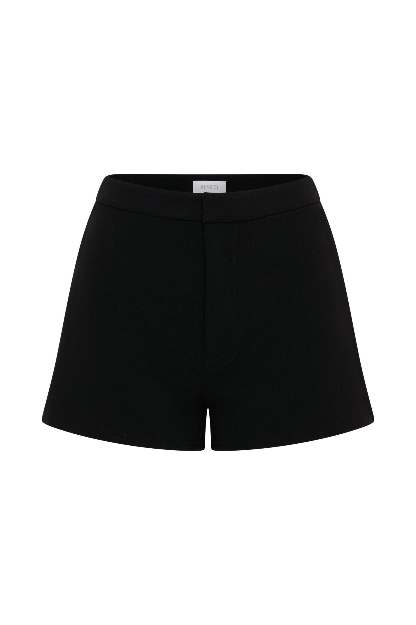 Blanca Stretch Crepe Shorts - Black