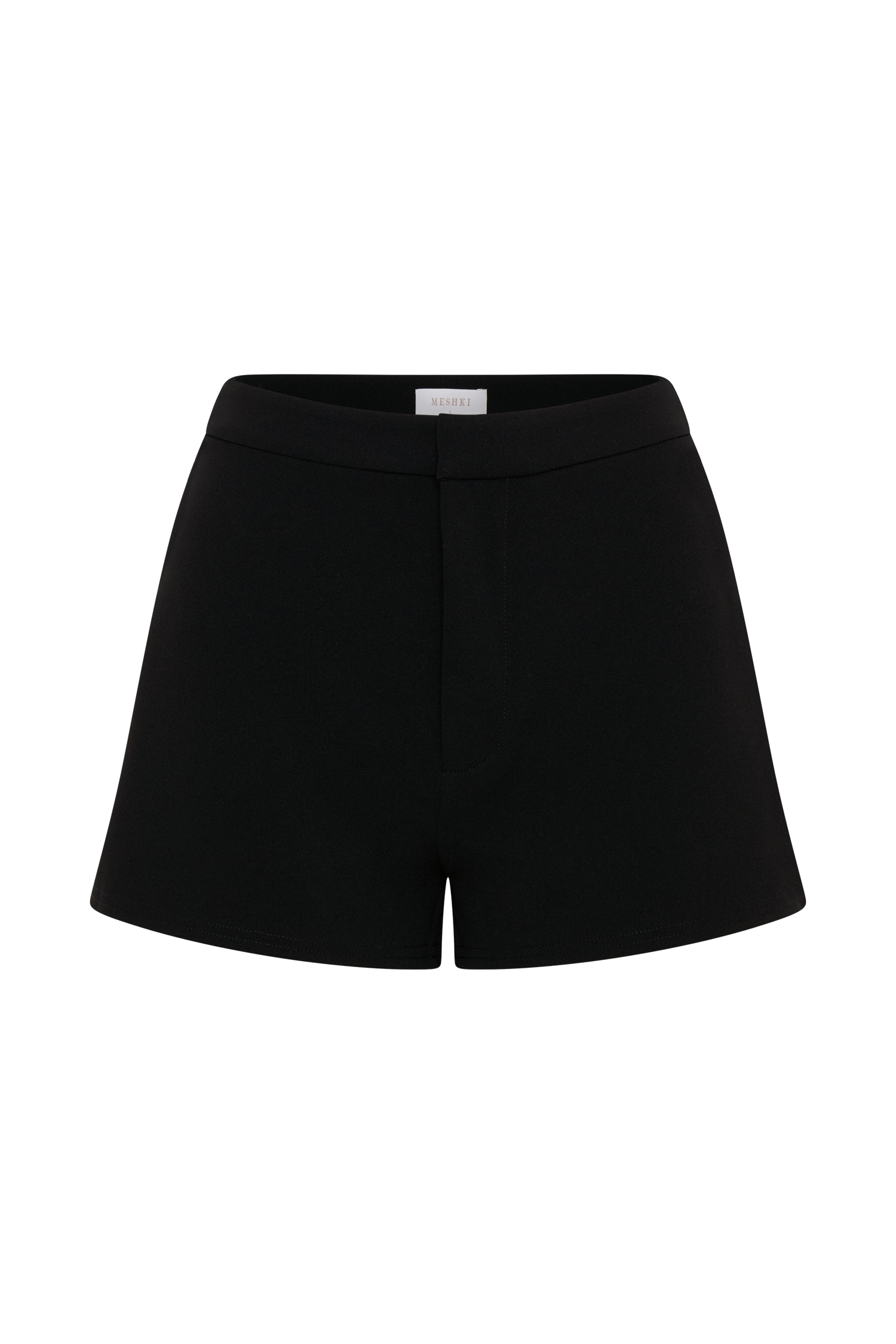 Blanca Stretch Crepe Shorts - Black #9