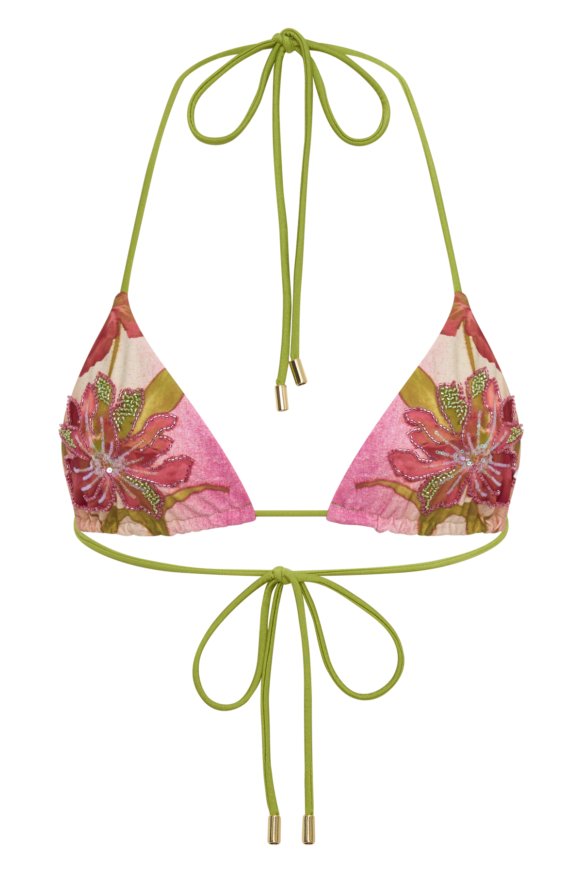 Blossom Classic Triangle Bikini Top - Camillea Flower Print
