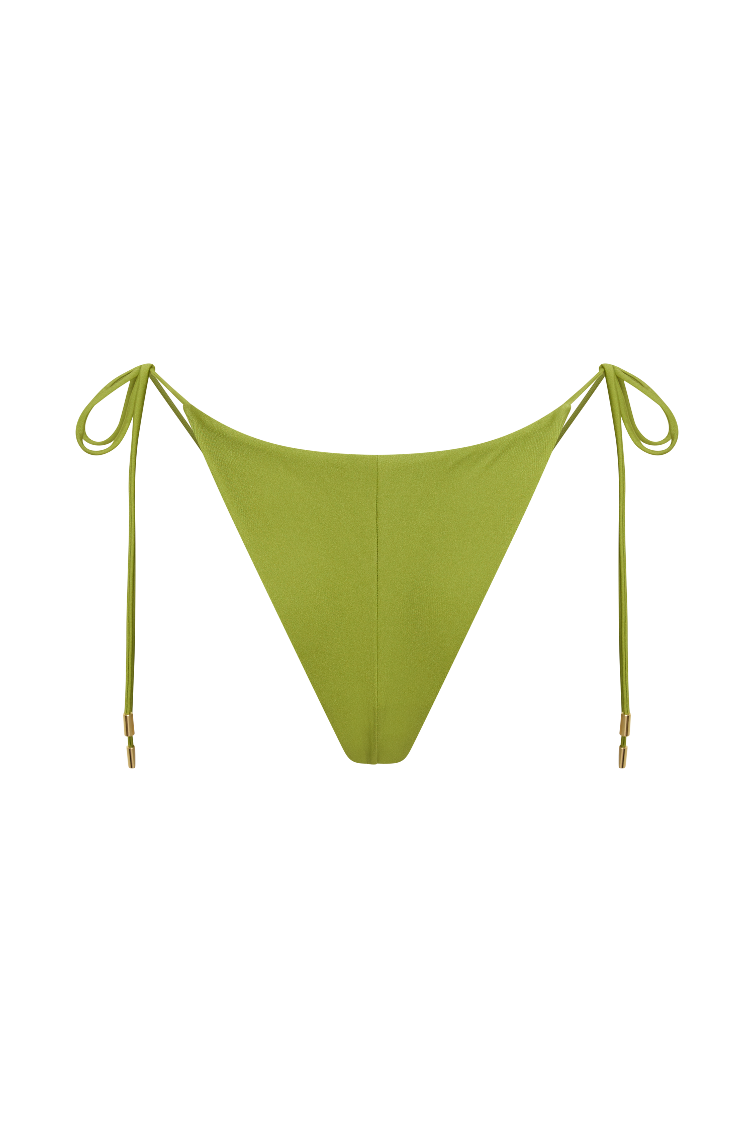 Blossom Side Tie Bikini Bottom - Green #12