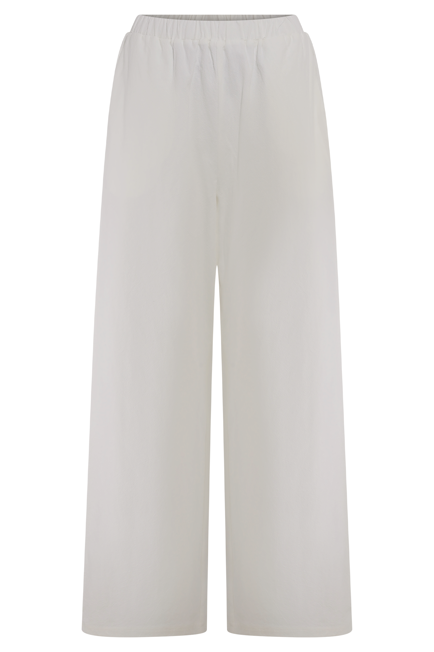 Campbell Cotton Wide Leg Pants - White | MESHKI US Campbell Cotton Wide Leg Pants - White | MESHKI US