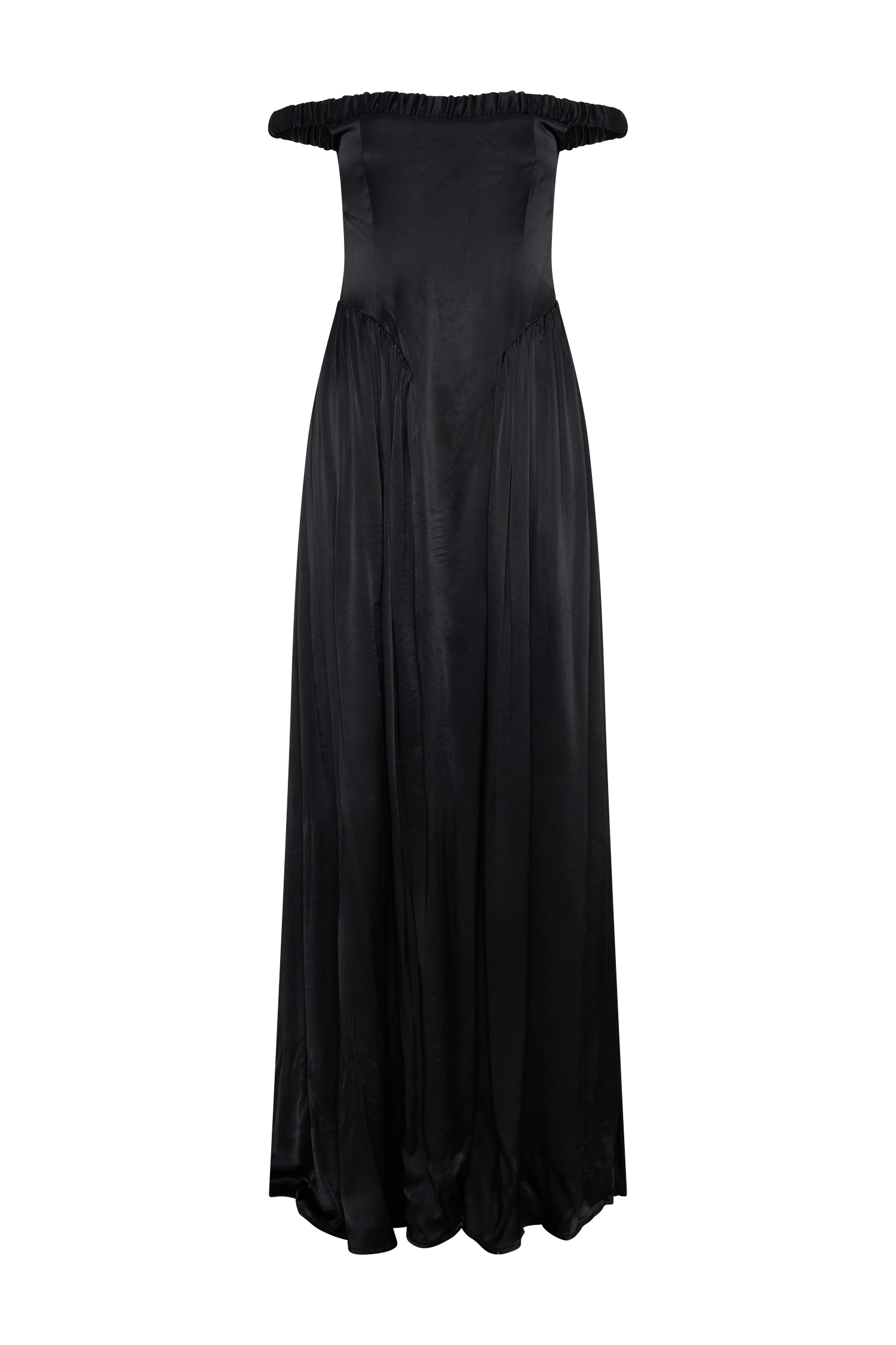 Coco Dropped Waist Maxi Dress / Black | MESHKI | S Coco Dropped Waist Maxi Dress / Black | MESHKI | S
